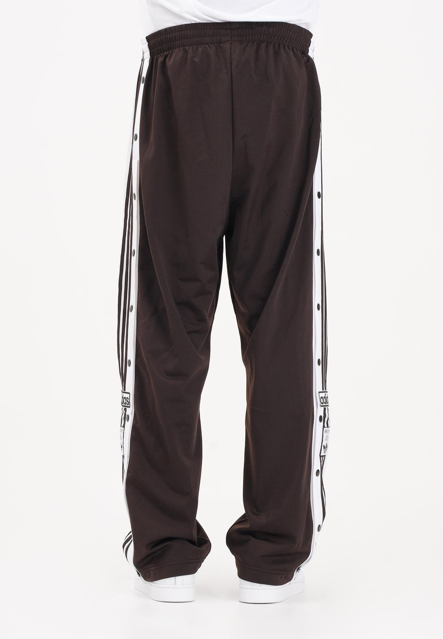 ADIDAS ORIGINALS Pantalone sportivo Adibreak Classic marrone e bianco da uomo KE1679 . ADIDAS ORIGINALS