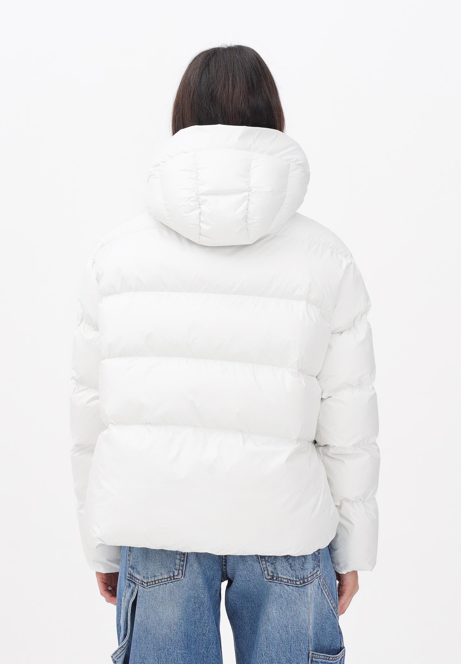 PINKO Piumino bianco da donna con logo 101602A2P6 Z07 PINKO