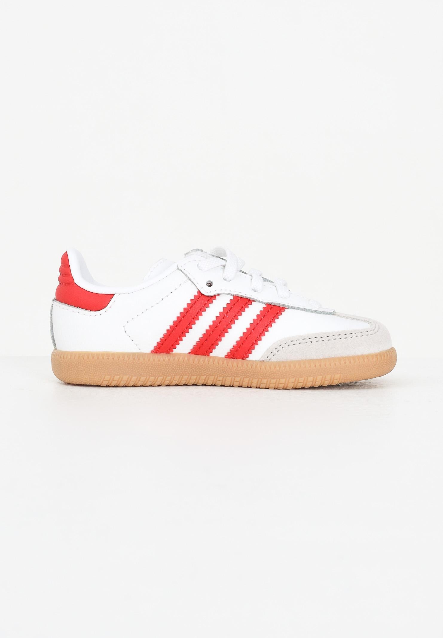 ADIDAS ORIGINALS Sneakers Samba OG bianche e rosse da neonato JQ3190 ADIDAS ORIGINALS