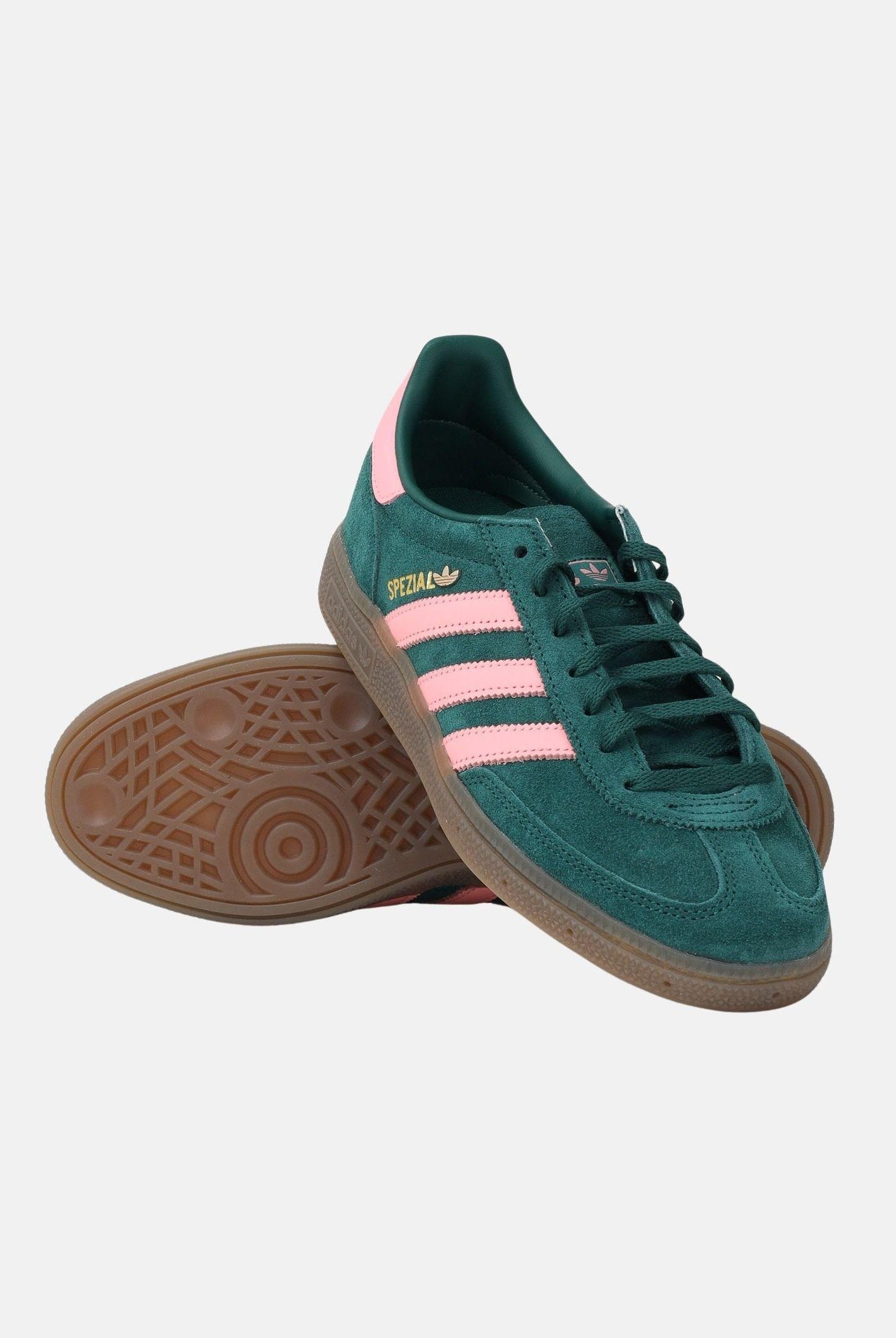 ADIDAS ORIGINALS Sneakers HANDBALL SPEZIAL verde e rosa da donna IH1496 . ADIDAS ORIGINALS
