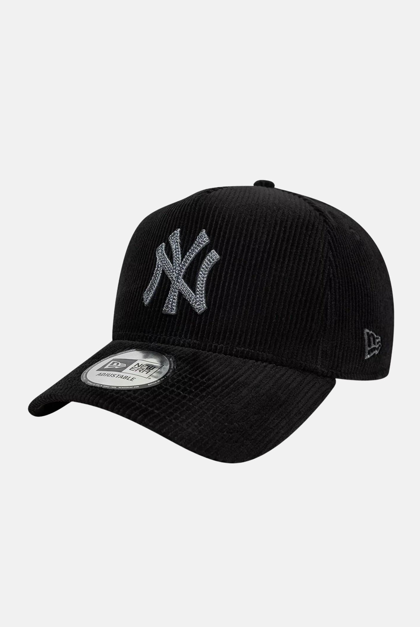 NEW ERA Cappello con visiera 9FORTY E-Frame New York Yankees MLB nero per uomo e donna 60759016 . NEW ERA