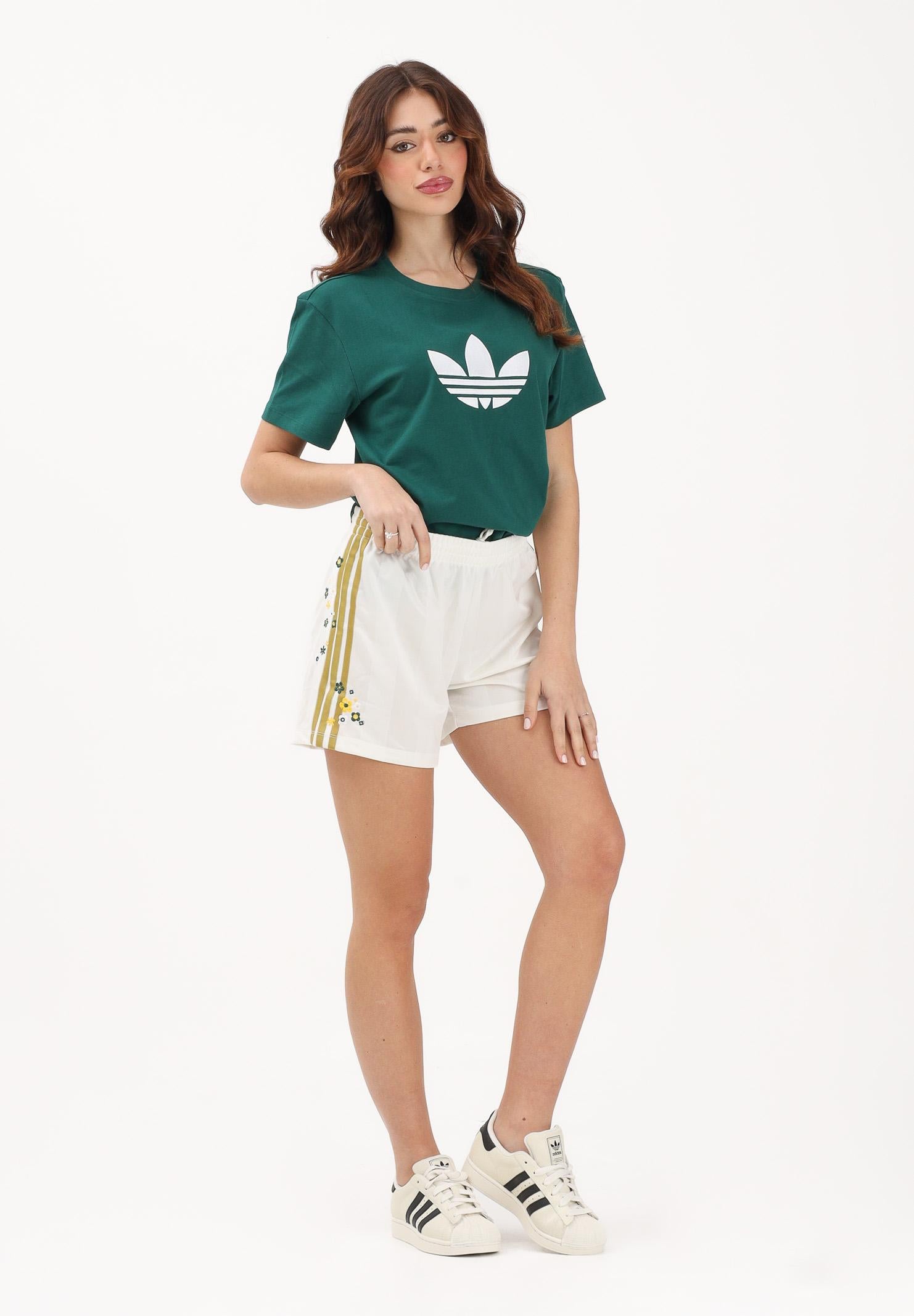 ADIDAS ORIGINALS Shorts sportivo ADIDAS ORIGINALS X LIBERTY LONDON FIREBIRD bianco da donna KE3663 . ADIDAS ORIGINALS
