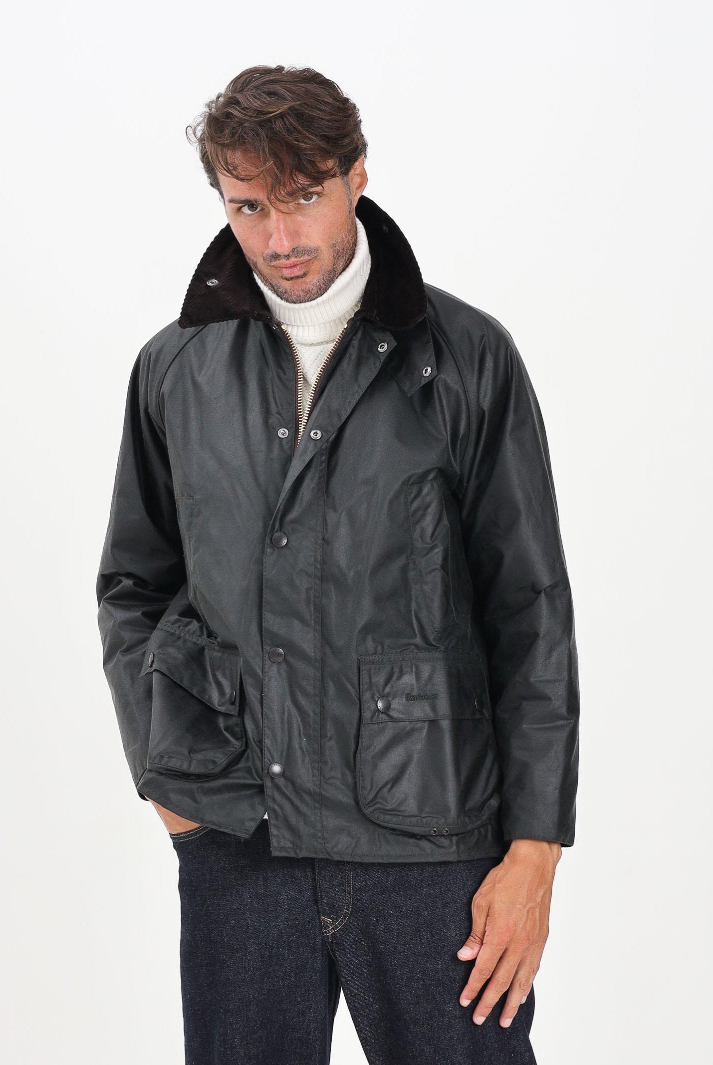 BARBOUR Giubbotto Bedale® sage da uomo 252MMWX0018 SG91 BARBOUR