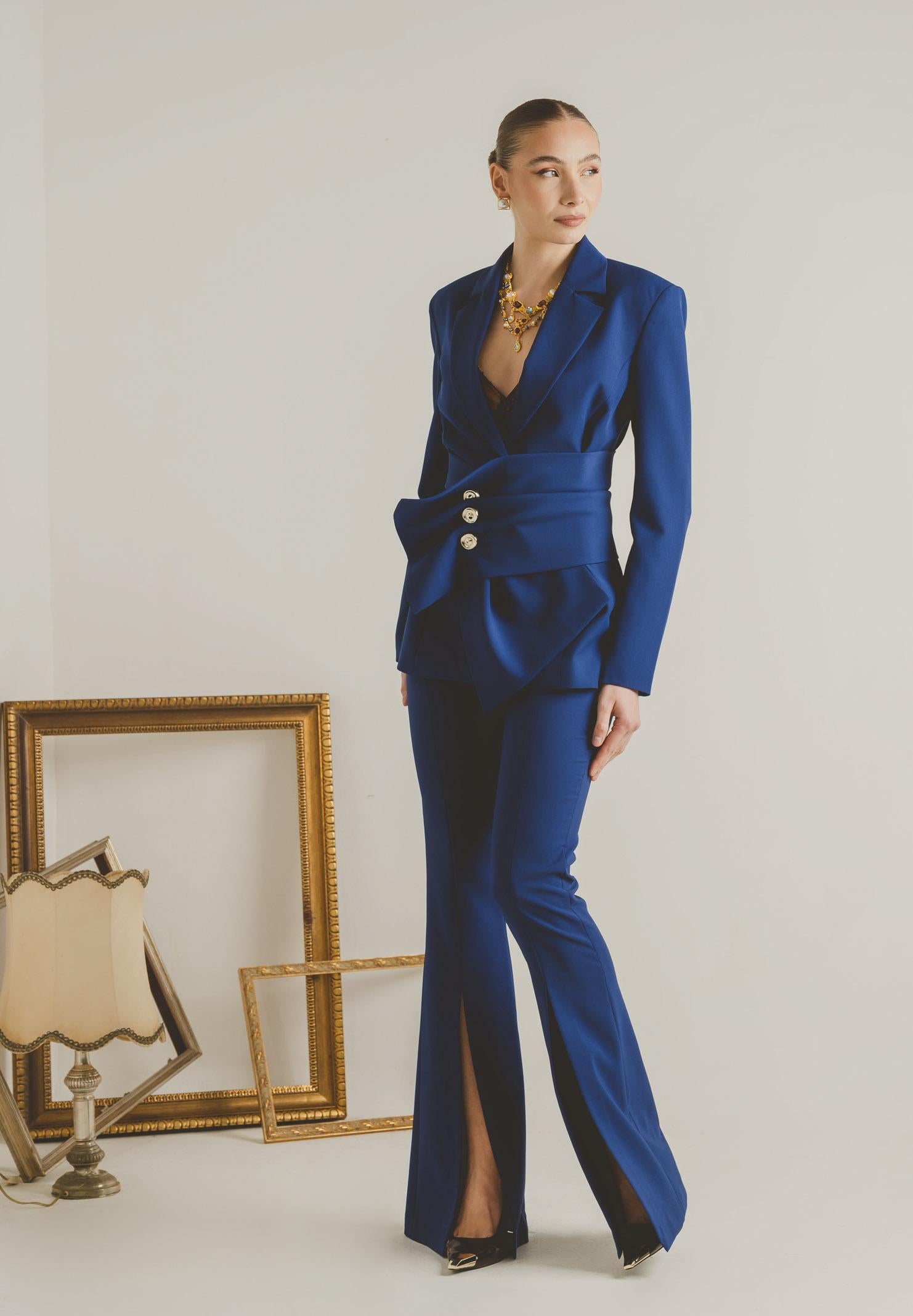 SANTAS Pantalone Force blu quarzo da donna PV2609 BQ SANTAS