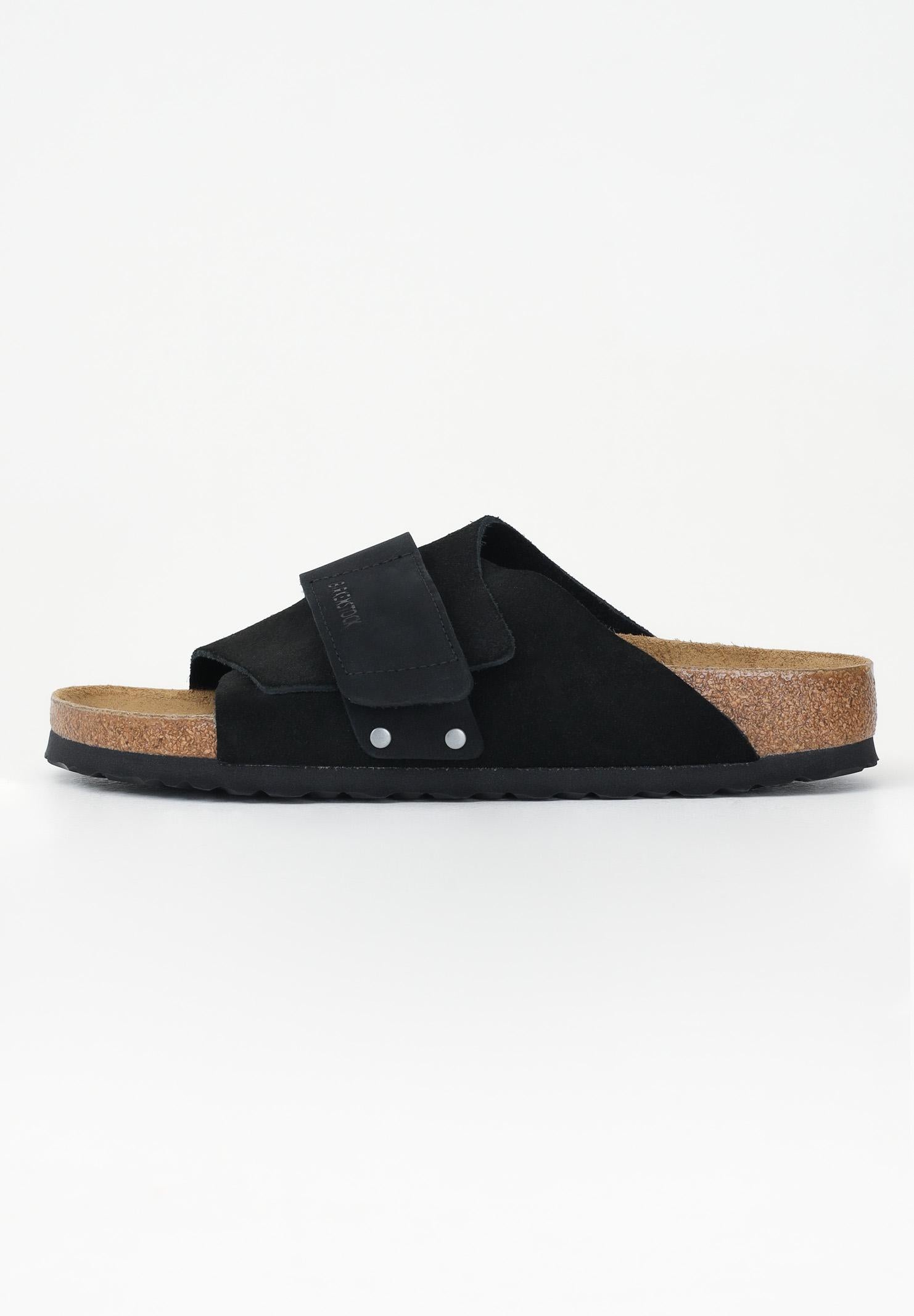 BIRKENSTOCK Ciabatte Kyoto nere per uomo e donna 1022566 BIRKENSTOCK