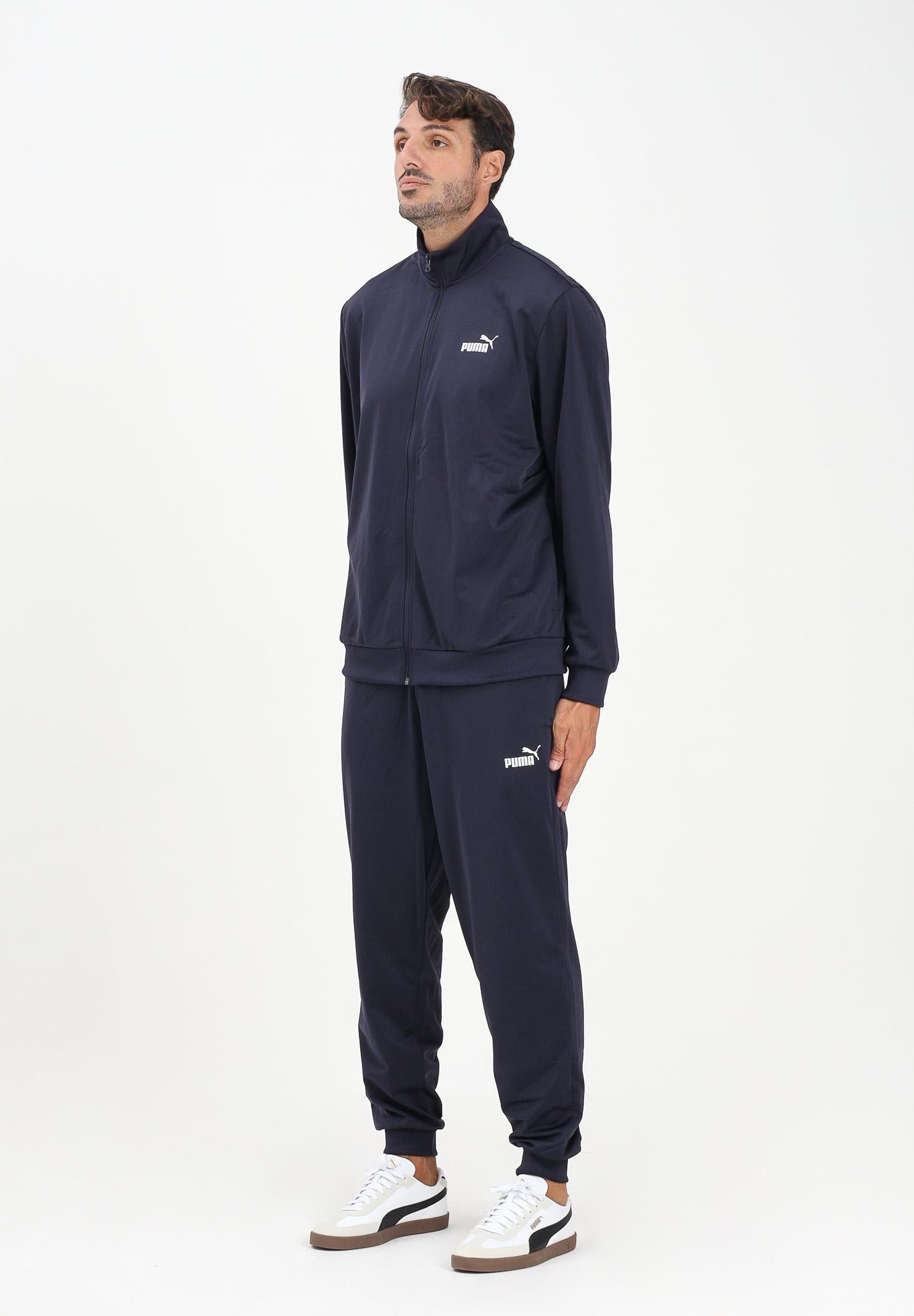 PUMA Tuta Essentials Poly blu da uomo 684847 16 PUMA