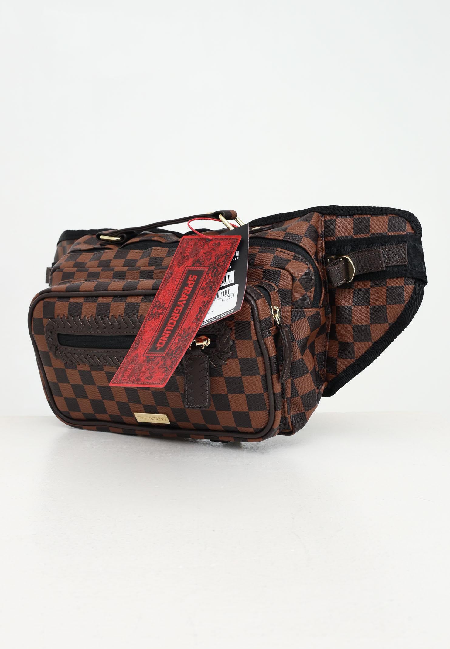 Marsupio FROM PARIS WITH LOVE CARGO CROSSBODY marrone per uomo e donna 910B6834NSZ SPRAYGROUND