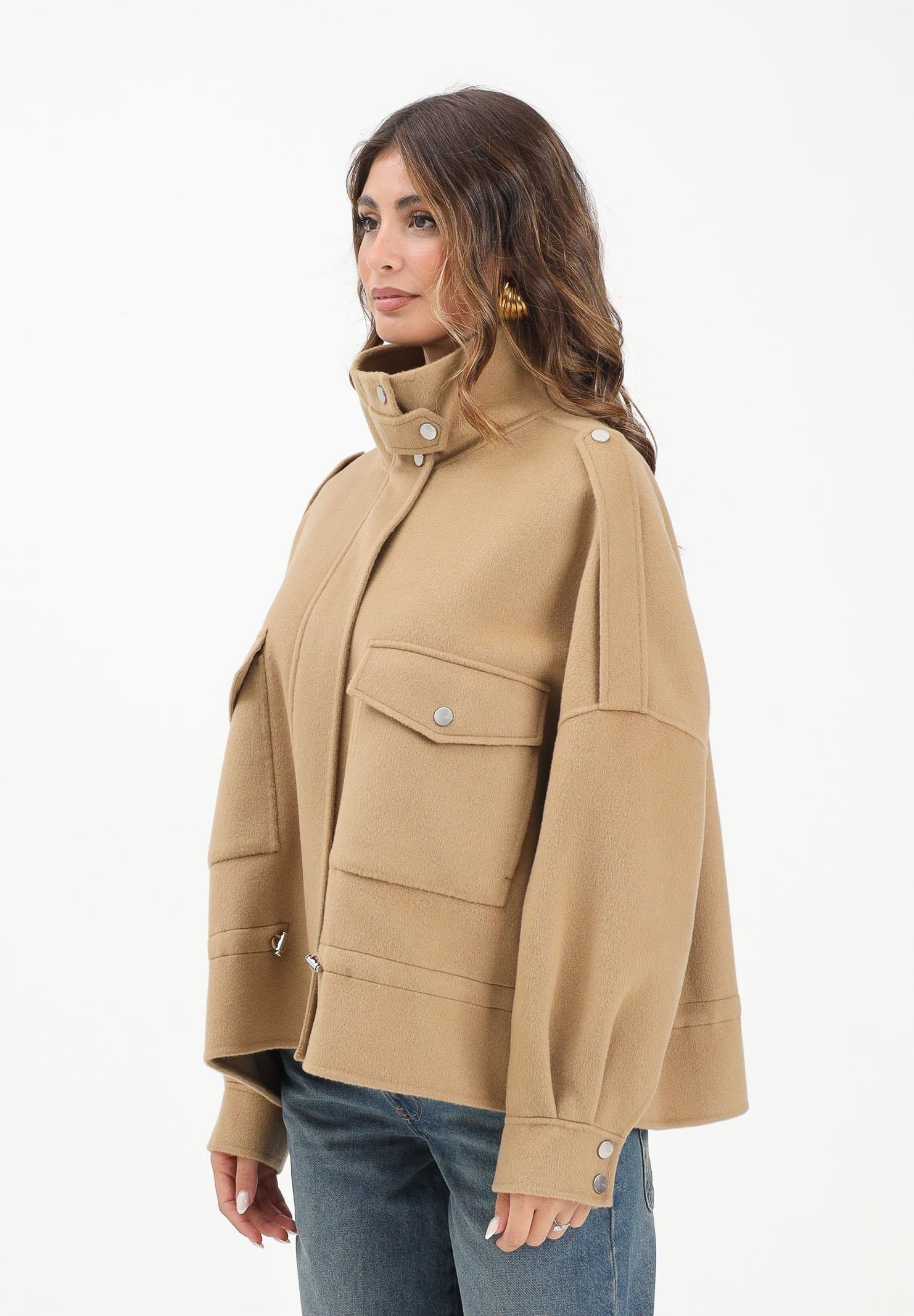 PINKO Caban cammello da donna 105341A2XM CAM PINKO