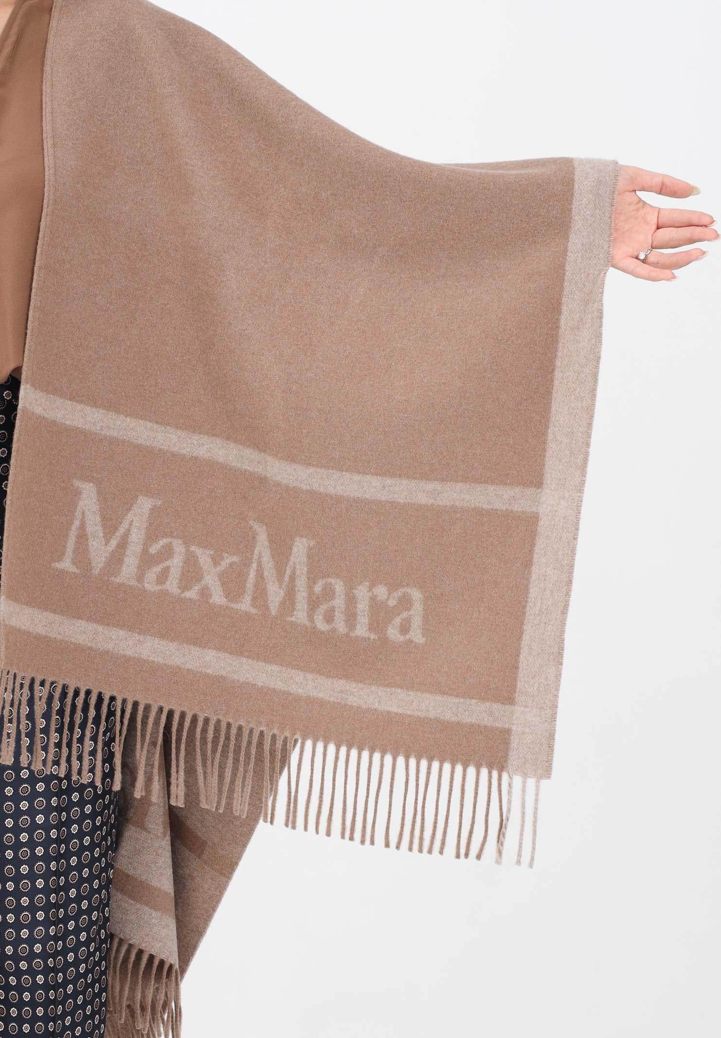 MAX MARA Mantella Hildestd color cammello da donna 2526546021600 002 MAX MARA