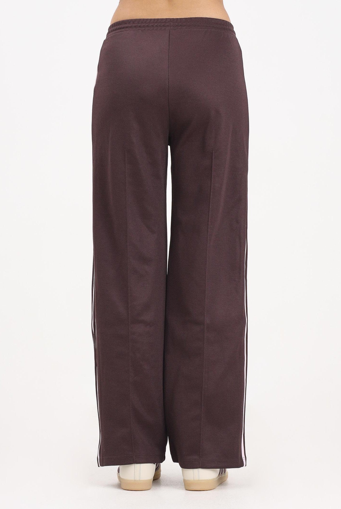 ADIDAS ORIGINALS Pantalone sportivo adicolor Classic Firebird Loose marrone e rosa da donna IR6093 ADIDAS ORIGINALS