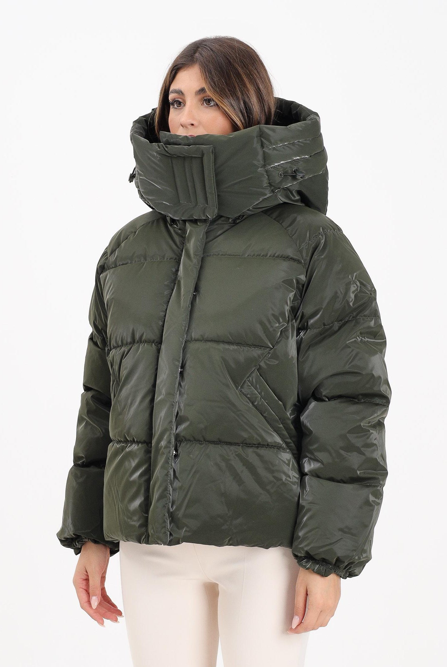 ONLY Piumino verde militare da donna 15351969 Rosin ONLY