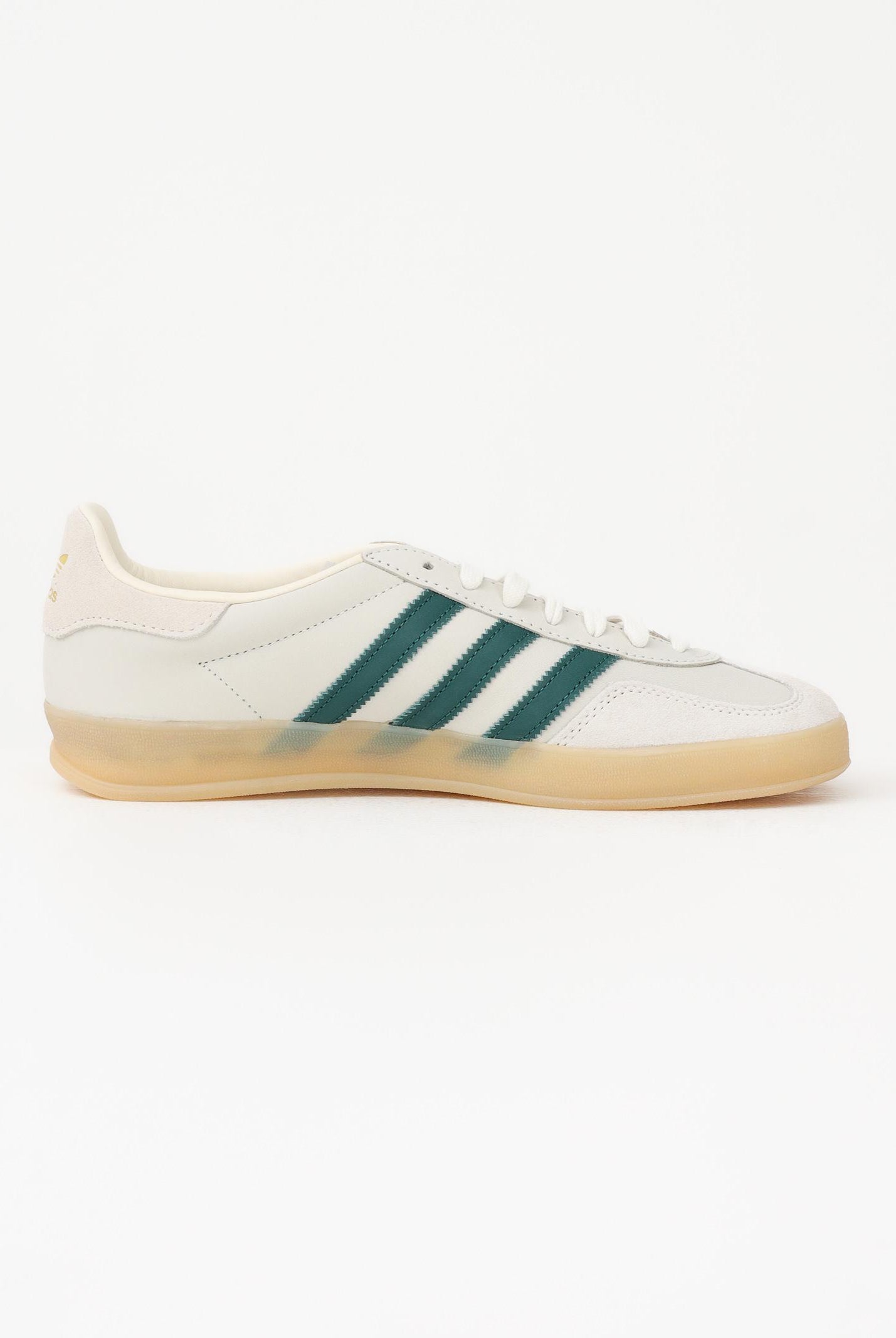 ADIDAS ORIGINALS Sneakers GAZELLE INDOOR AYAKKABI beige e verdi per uomo e donna IH9675 . ADIDAS ORIGINALS