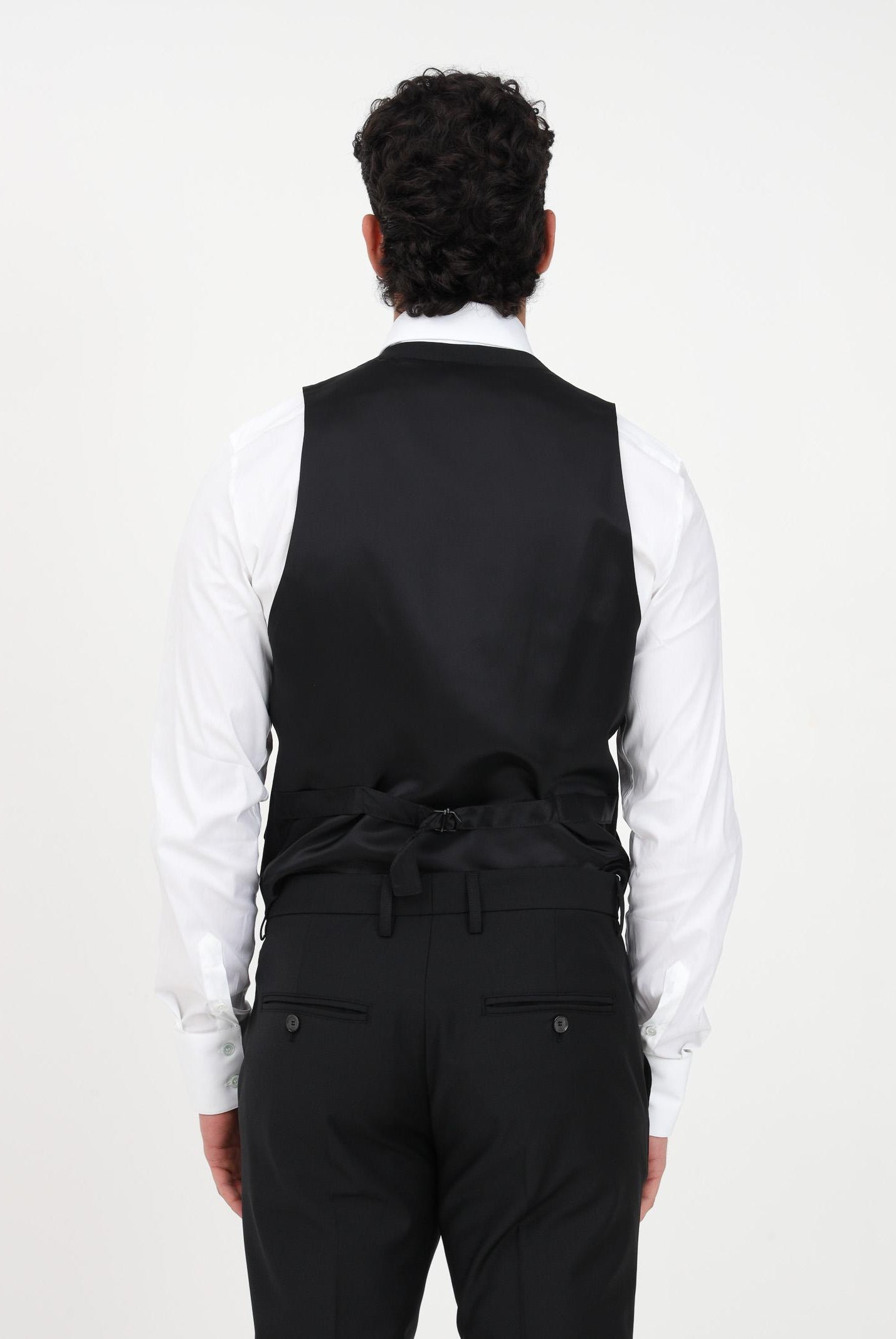 PATRIZIA PEPE Gilet nero da uomo 5S0640/A1WK K102 PATRIZIA PEPE