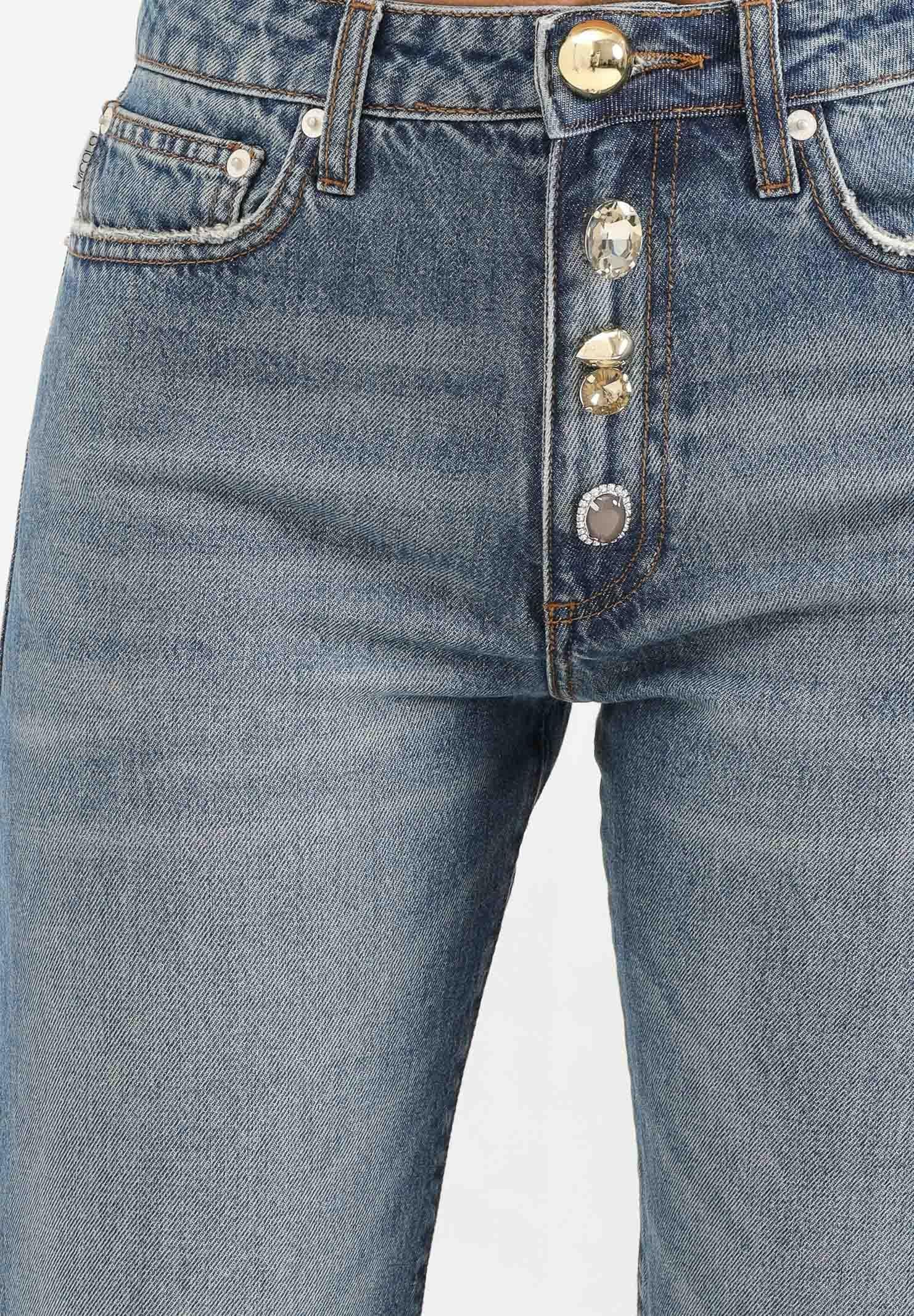 VICOLO Jeans Zoe in denim vintage da donna DF5048 VU VICOLO