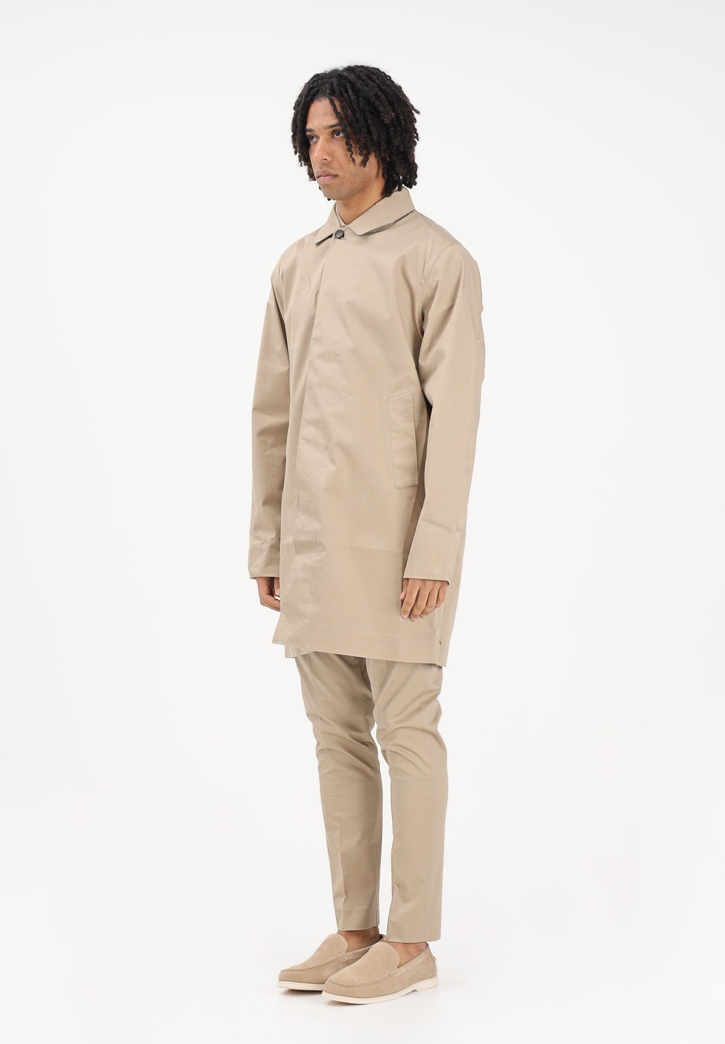 BARBOUR Trench Mac leggero Rokig beige da uomo 261-MWB0856 ST72 BARBOUR