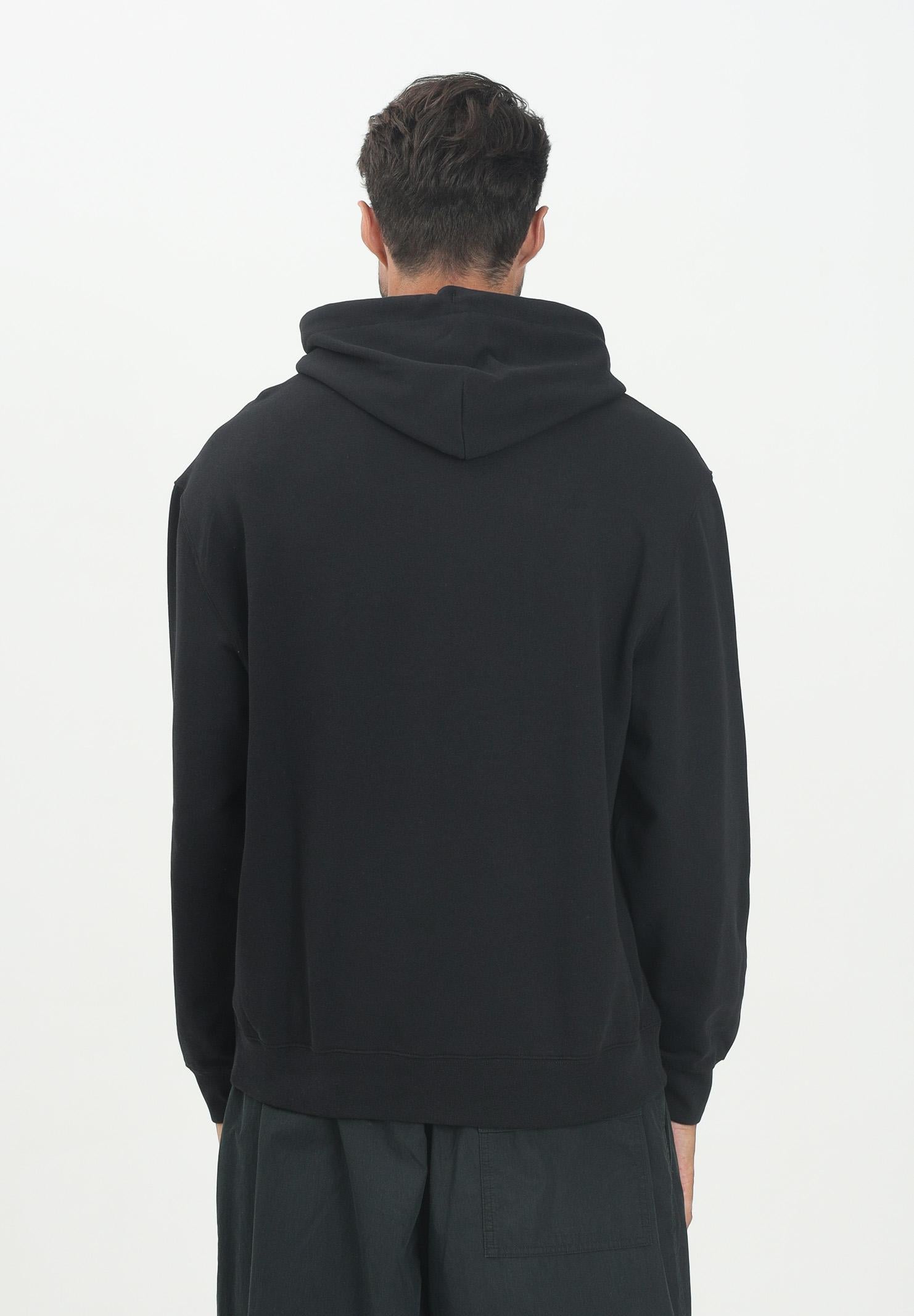CALVIN KLEIN JEANS Felpa con cappuccio nera da uomo caratterizzata da maxi stampa logo LV04RC282GUB1 CALVIN KLEIN JEANS