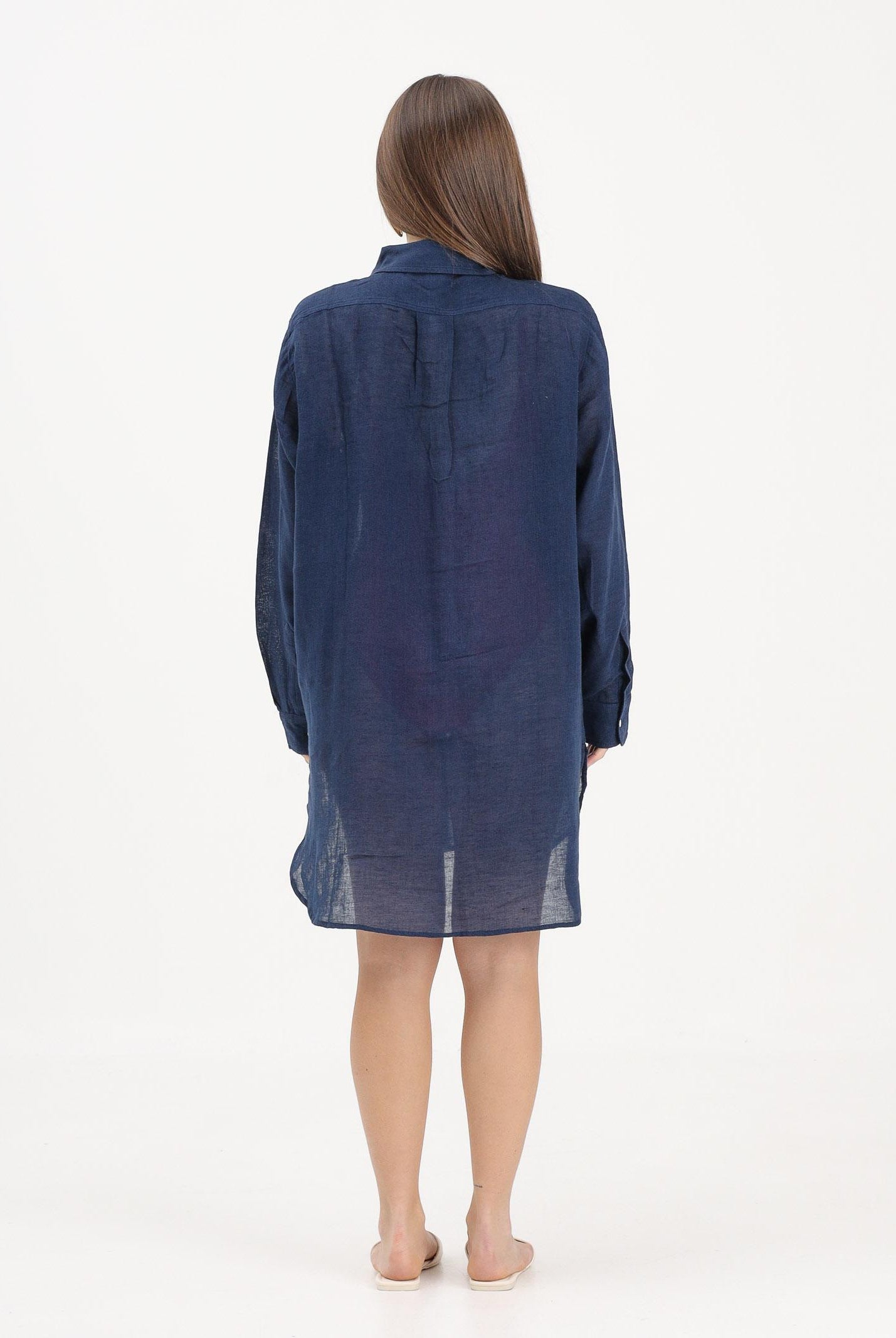 RALPH LAUREN Abito chemisier blu da donna 21564377 NA RALPH LAUREN