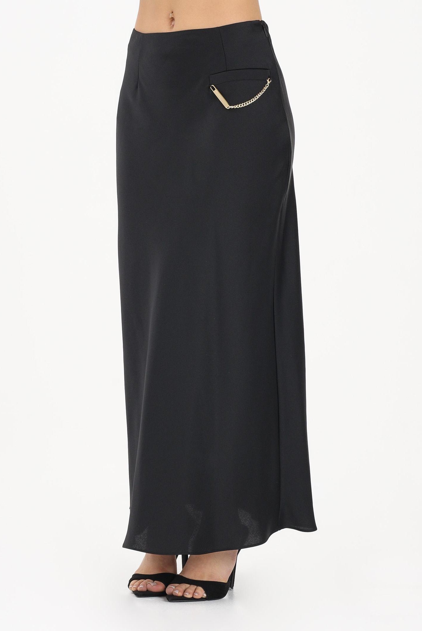 ARMANI EXCHANGE Gonna lunga nera da donna XW002279AF21553 UC001 ARMANI EXCHANGE