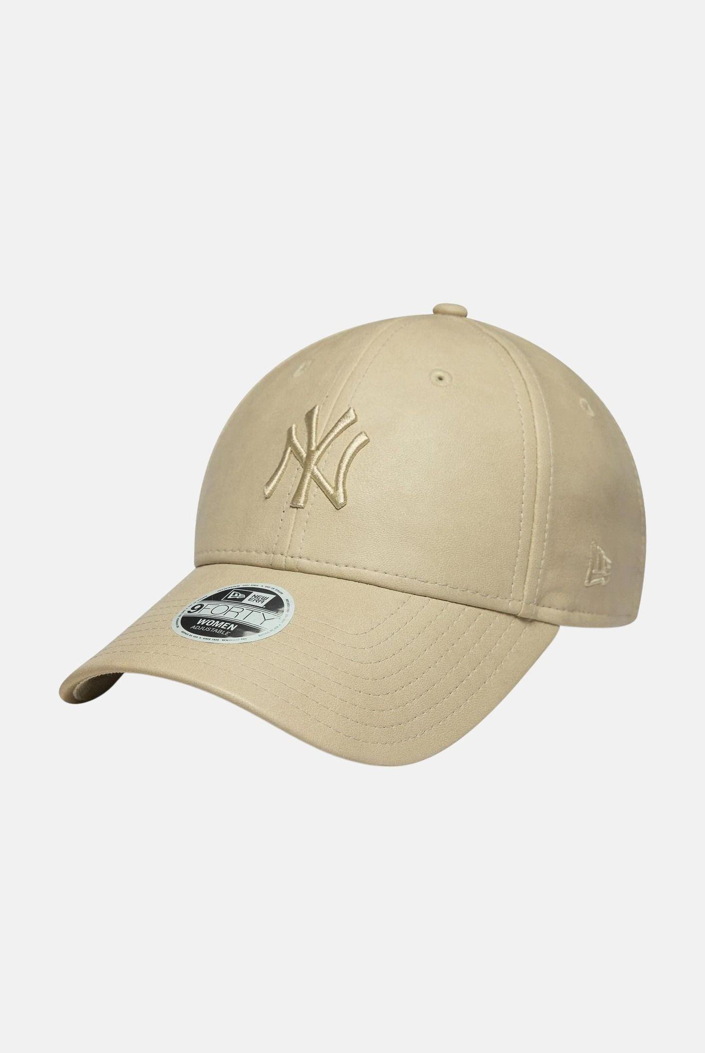 NEW ERA Cappello con visiera 9FORTY New York Yankees MLB PU beige da donna 60771752 . NEW ERA