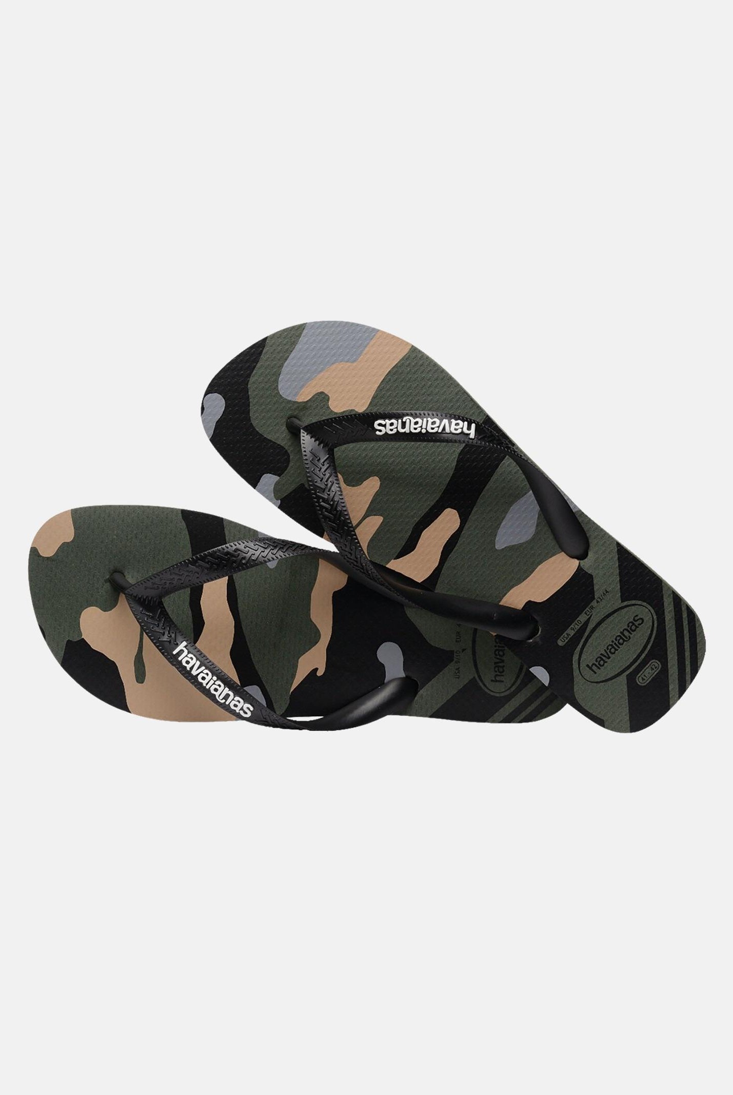 HAVAIANAS Infradito Havaianas Top Camu verdi da uomo 4141398 6132 HAVAIANAS