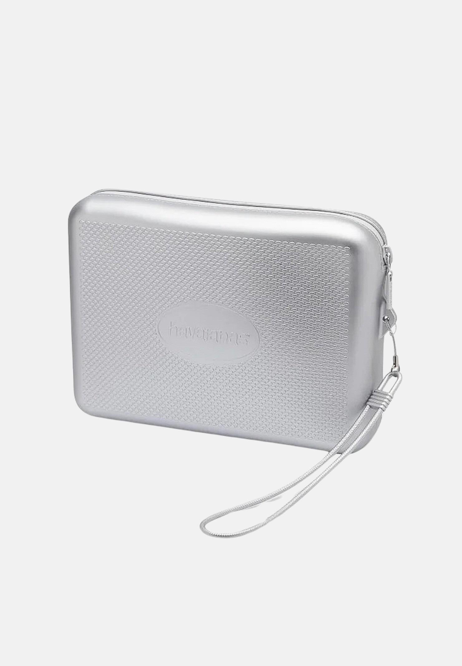 HAVAIANAS Pochette Havaianas Necessaire Da Spiaggia Glitter argento da donna 4140561 9175 HAVAIANAS