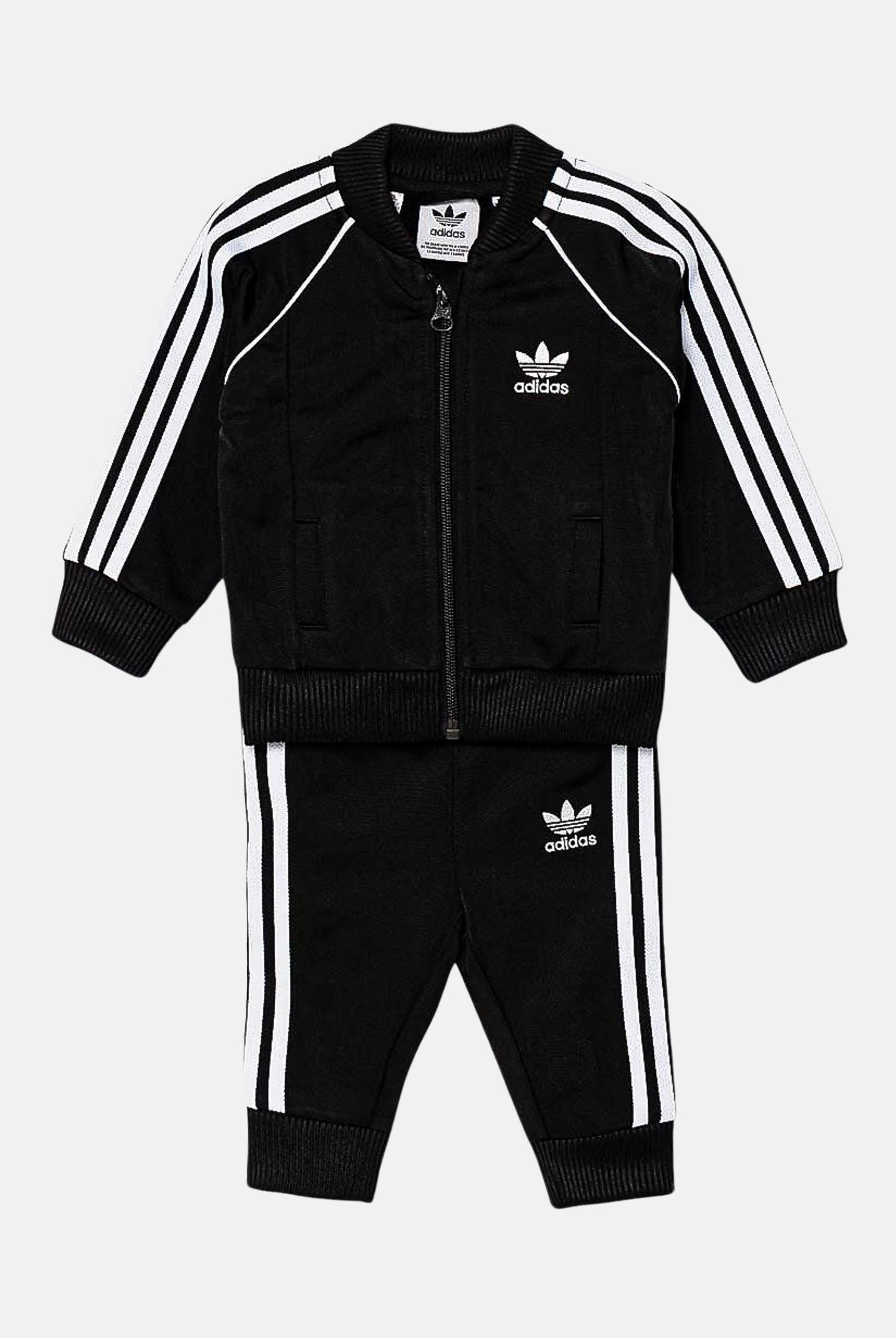 Tuta adicolor SST nera da neonato IX7622  ADIDAS ORIGINALS