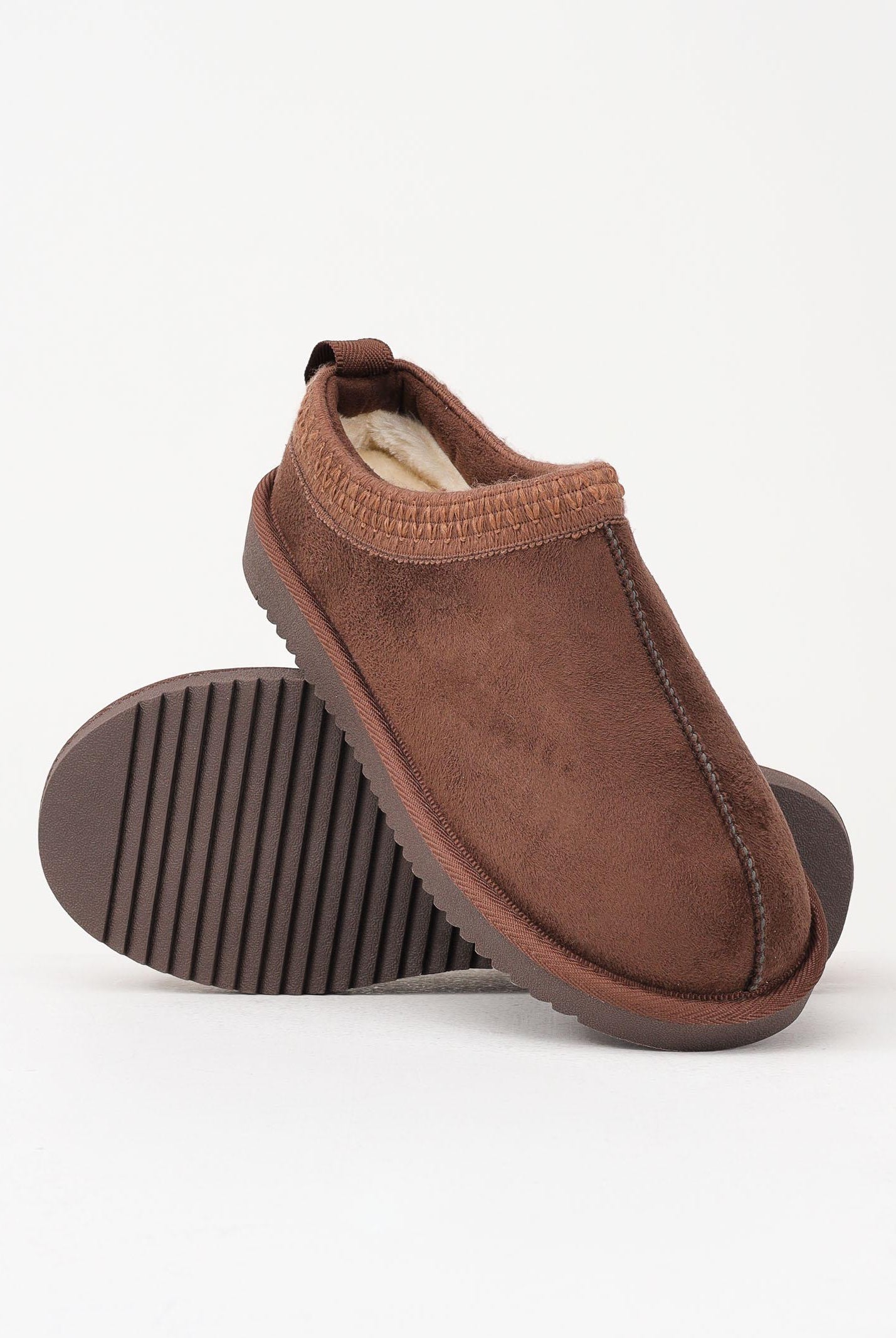 ONLY Mocassini in ecopelle scamosciata marrone da donna 15336069 Tiramisu ONLY