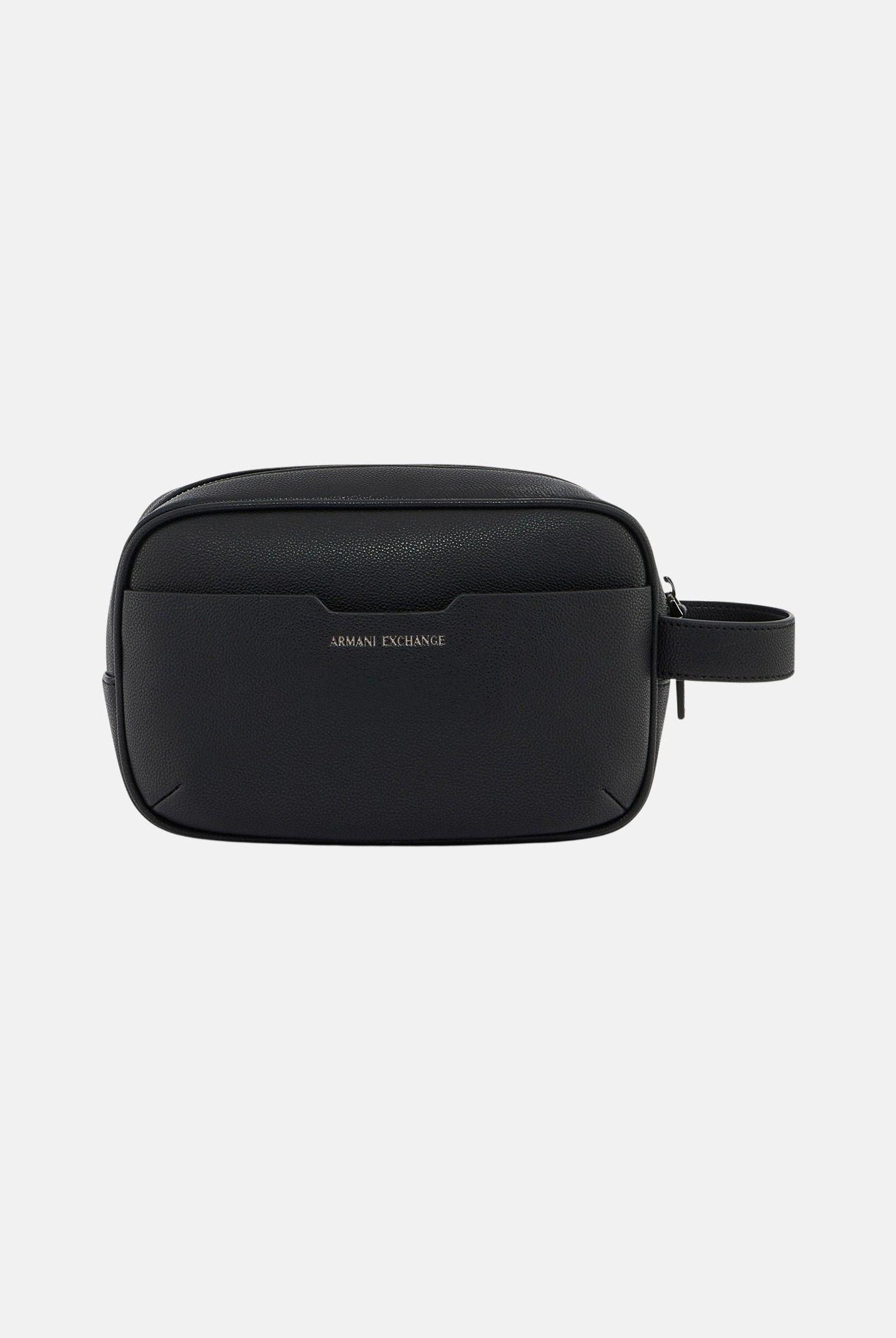 ARMANI EXCHANGE Pochette nera da uomo con logo XM002590AF22651 UC001 ARMANI EXCHANGE