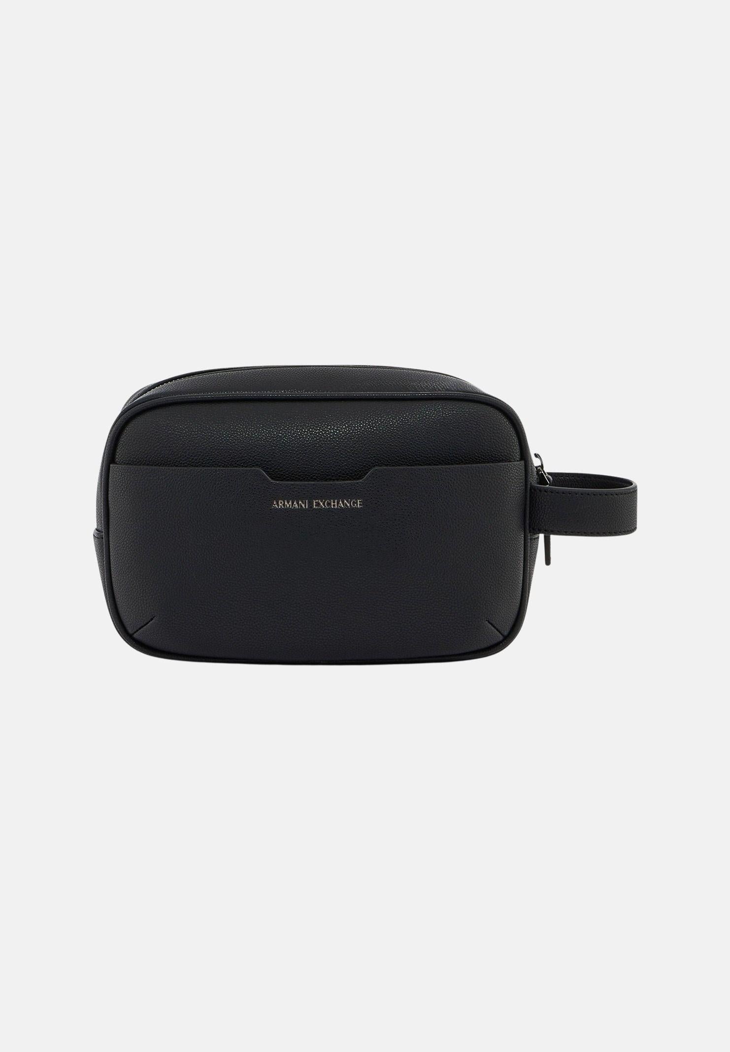 ARMANI EXCHANGE Pochette nera da uomo con logo XM002590AF22651 UC001 ARMANI EXCHANGE