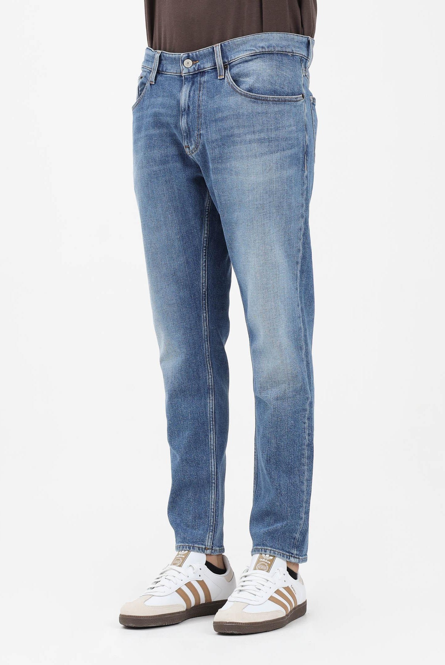 TOMMY JEANS Jeans Austin in denim sbiadito da uomo DM0DM20987 1A5 TOMMY JEANS