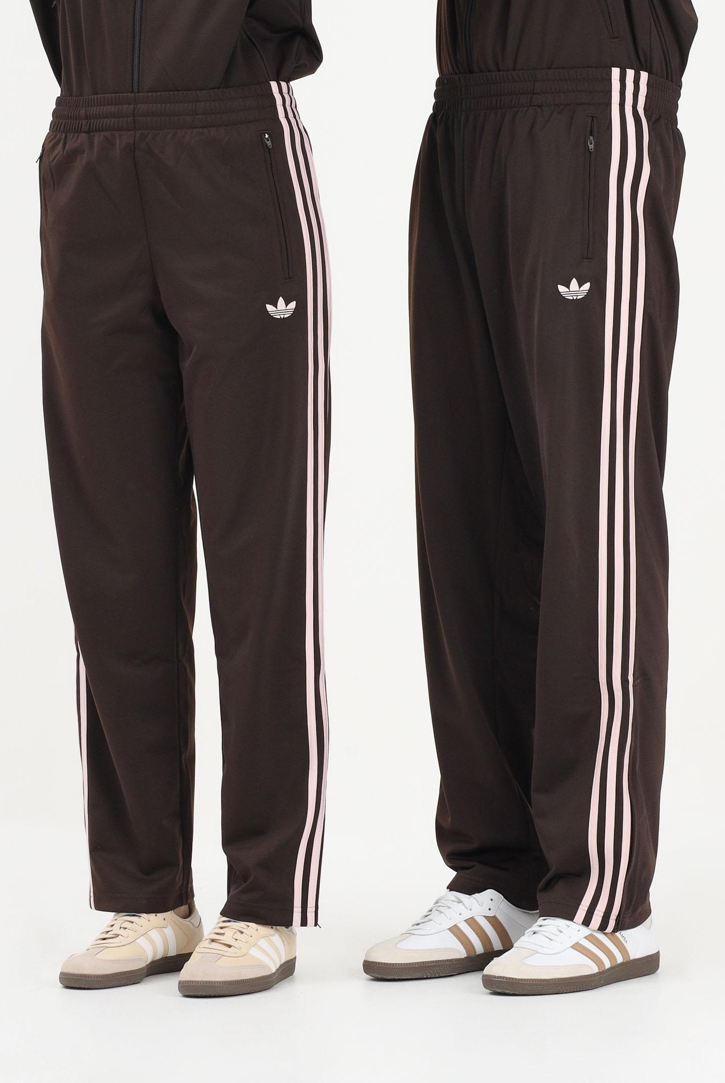 ADIDAS ORIGINALS Pantalone FIREBIRD marrone e rosa per uomo e donna KD8321 . ADIDAS ORIGINALS