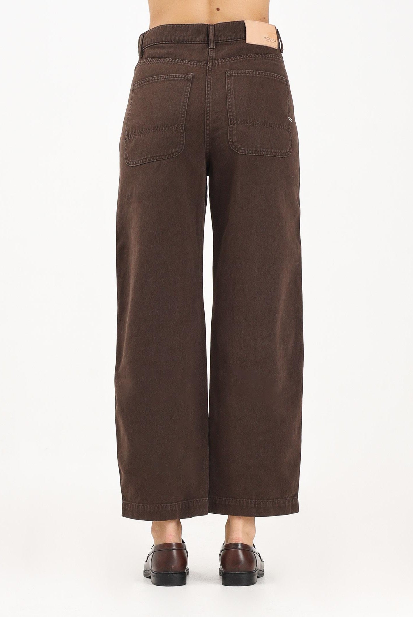 VICOLO Jeans CLELIA marrone da donna DF5263 MA VICOLO