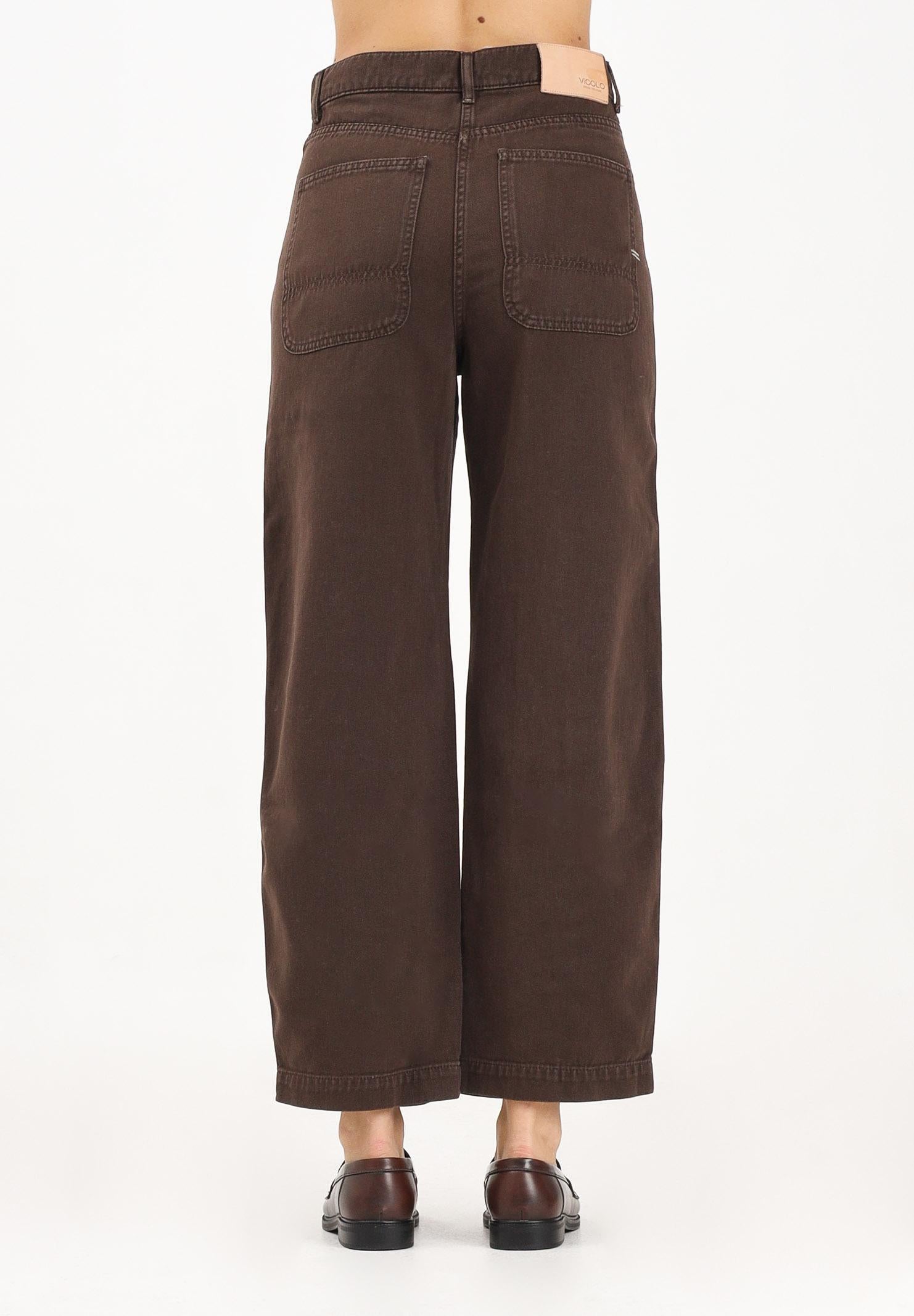 VICOLO Jeans CLELIA marrone da donna DF5263 MA VICOLO