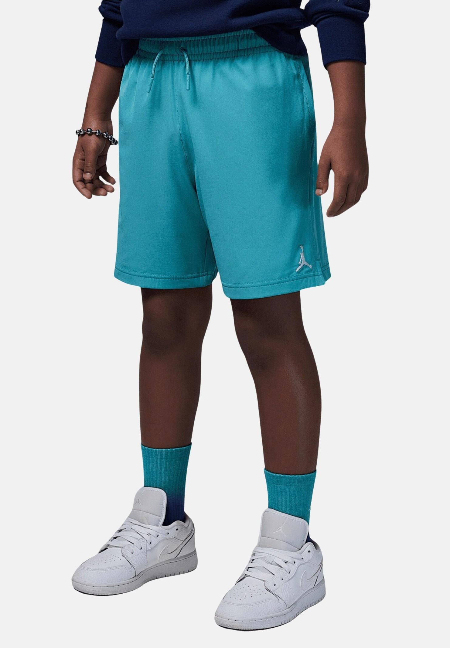 JORDAN Shorts sportivo Jumpman Woven Play verde acqua per bambino e bambina 95D817 B5P JORDAN