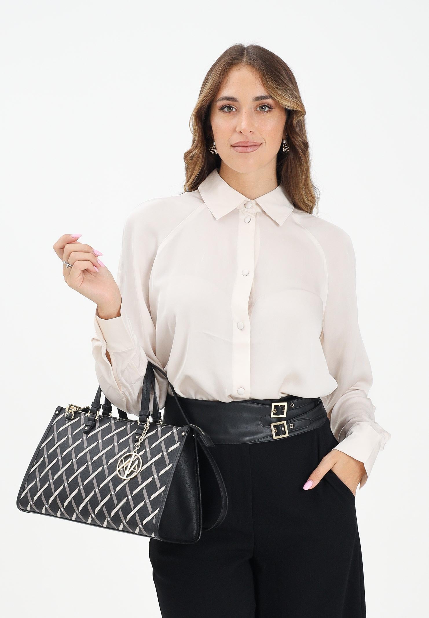 ARMANI EXCHANGE Camicia a manica lunga panna da donna XW000666AF16121 U1003 ARMANI EXCHANGE