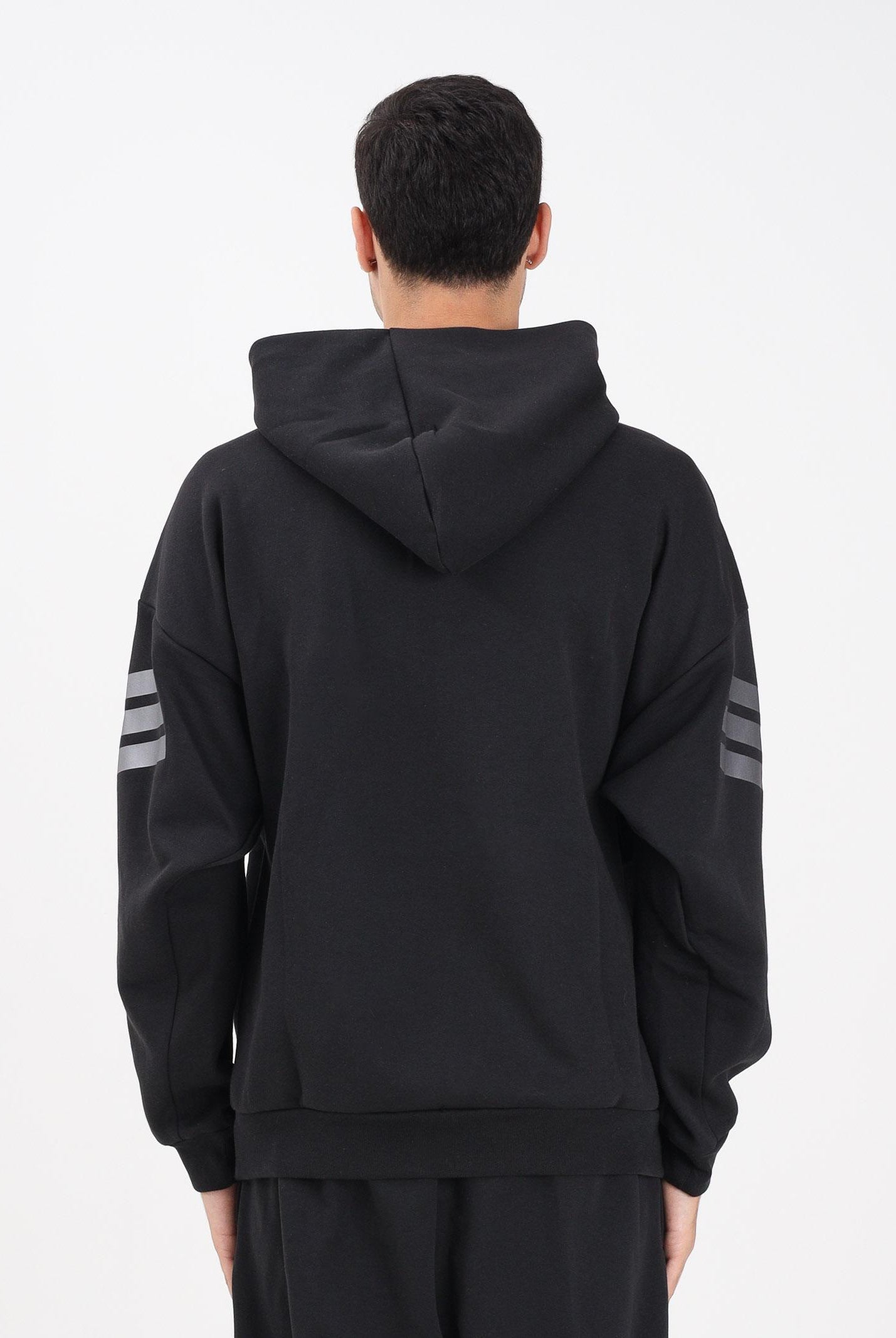 ADIDAS PERFORMANCE Felpa con cappuccio FUTURE ICONS nera da uomo JX1956 ADIDAS PERFORMANCE