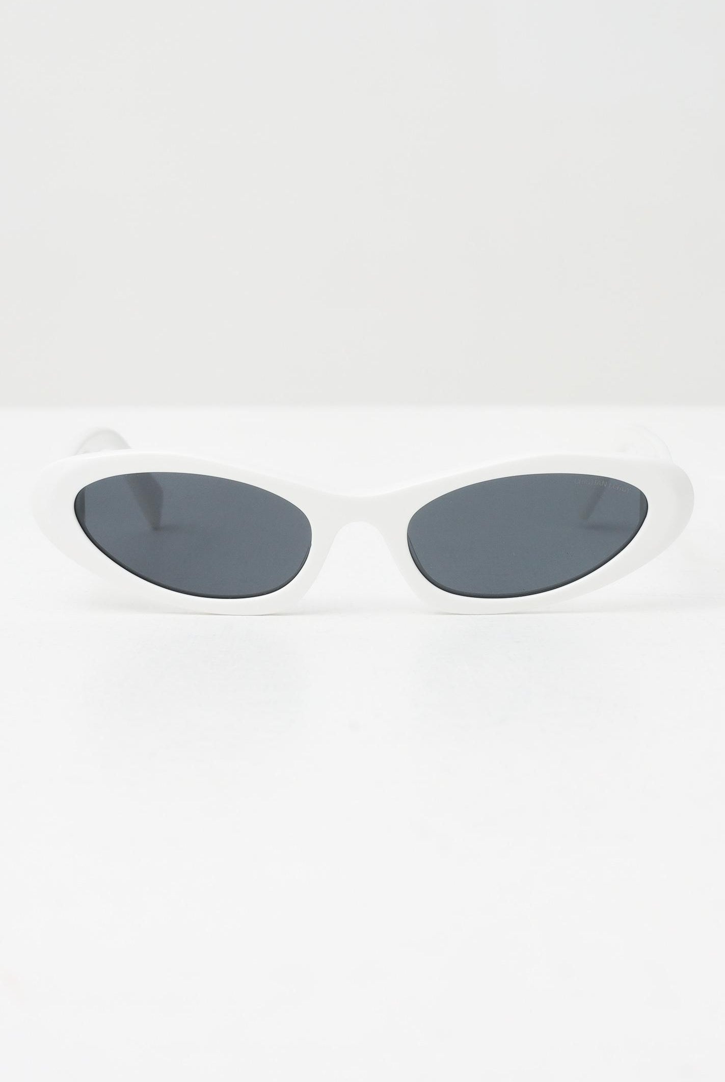 CRISTIAN LEROY Occhiali da sole cat-eye bianchi da donna 25061 03 CRISTIAN LEROY