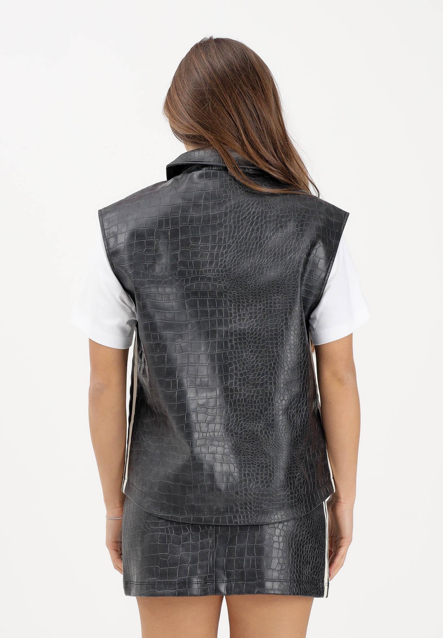 ADIDAS ORIGINALS Smanicato Pleather nero da donna KE5033 . ADIDAS ORIGINALS