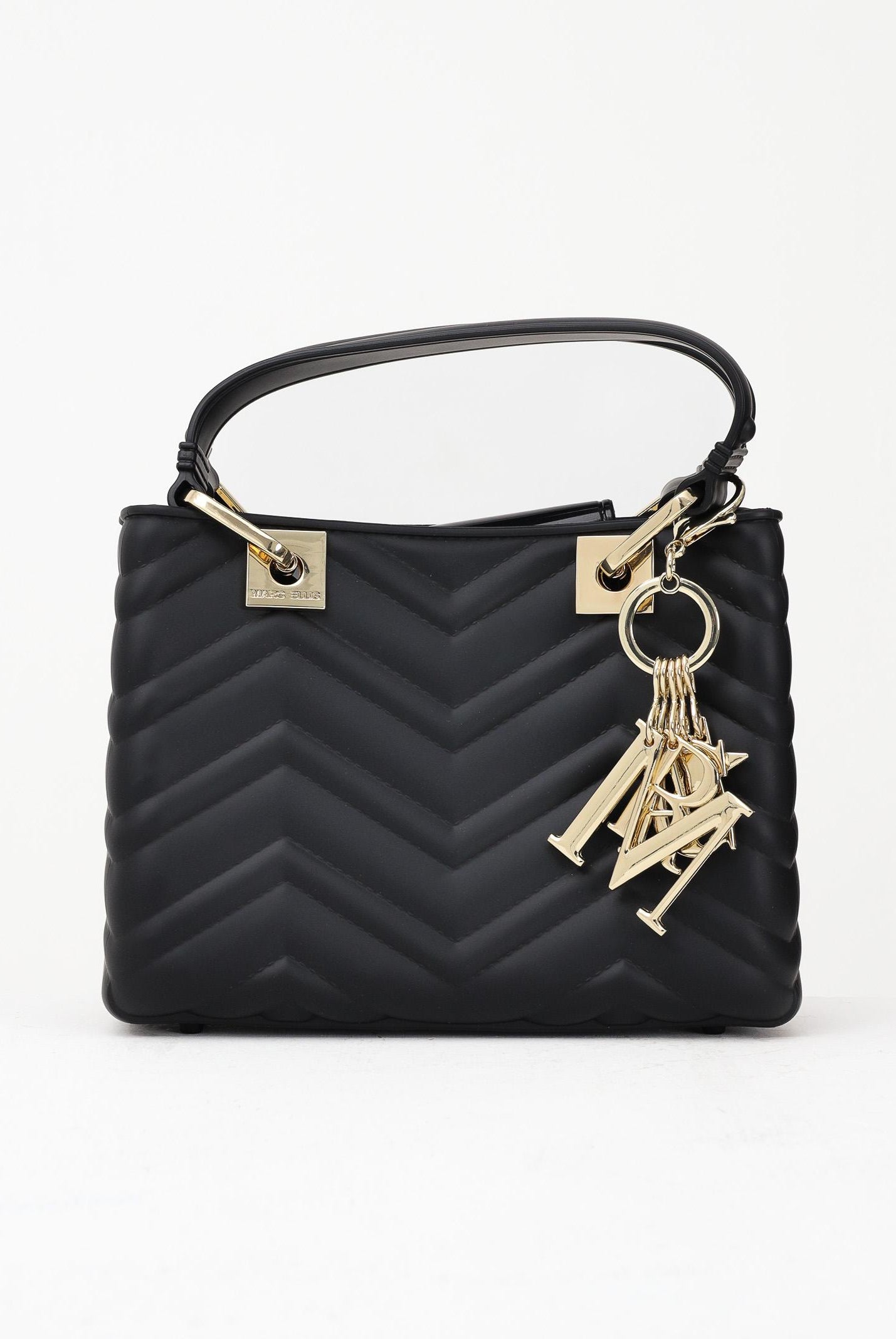 MARC ELLIS Borsa a mano Flat Krissy S nera da donna FLAT-KRISSY-S-WAVE25 BLLIGO MARC ELLIS