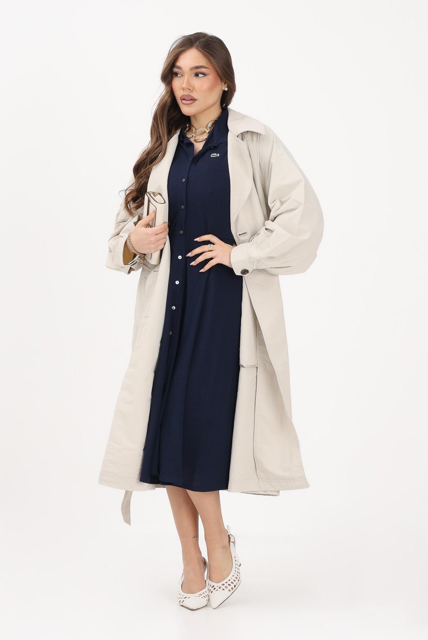 BARBOUR Trench Layla beige da donna 261-LSP0316 ST31 BARBOUR