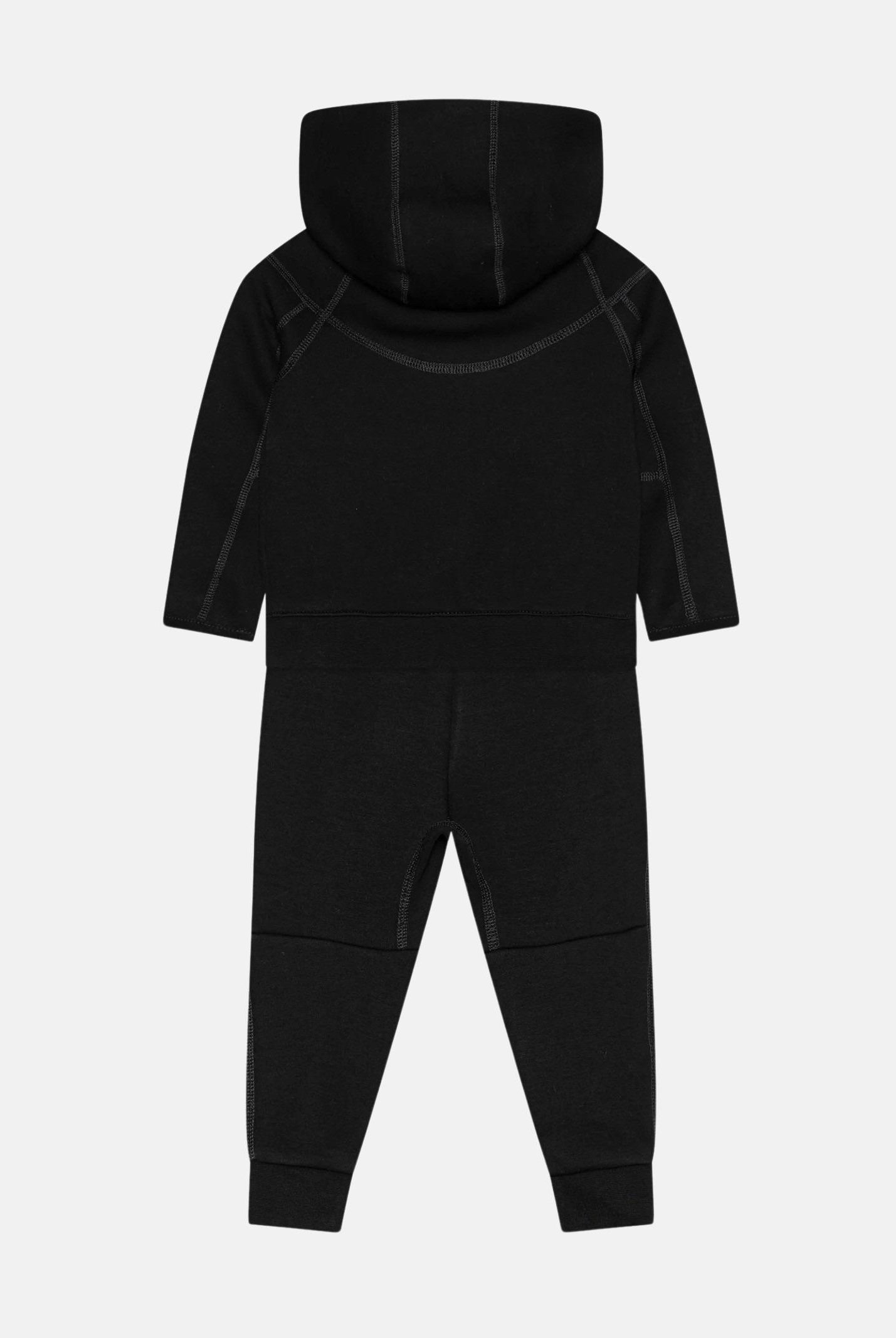 NIKE Tuta Tech Fleece nera da neonato 66L050 023 NIKE