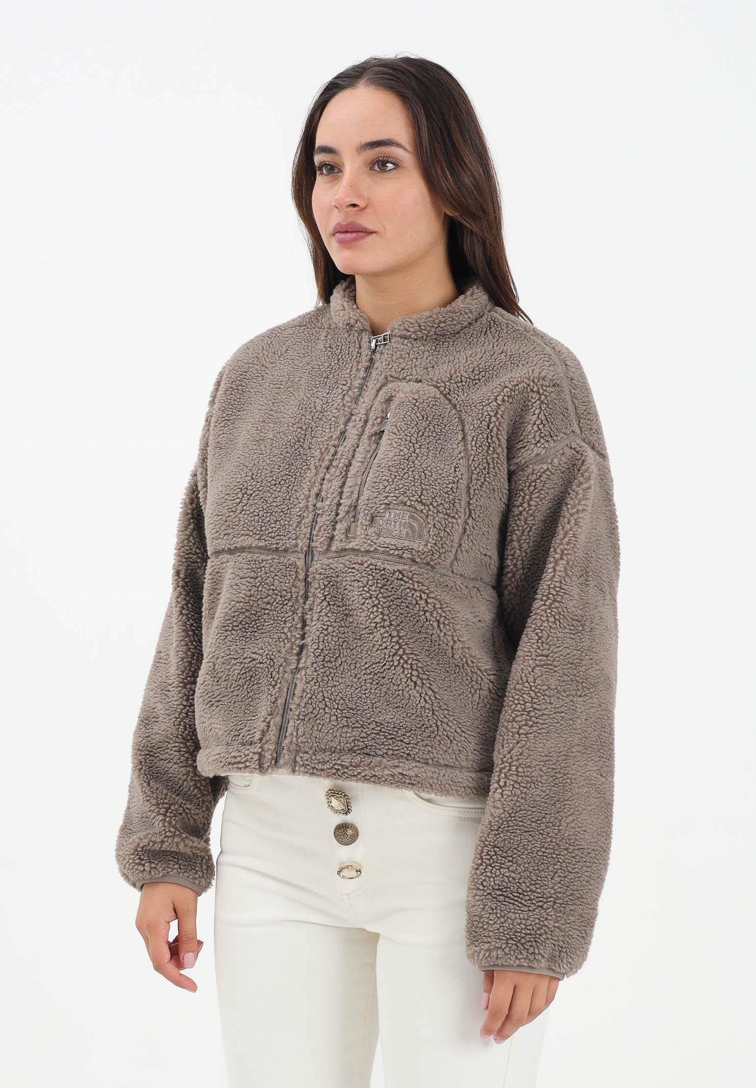 THE NORTH FACE Felpa con zip Extreme Pile marrone da donna NF0A88ZBBOW1 THE NORTH FACE