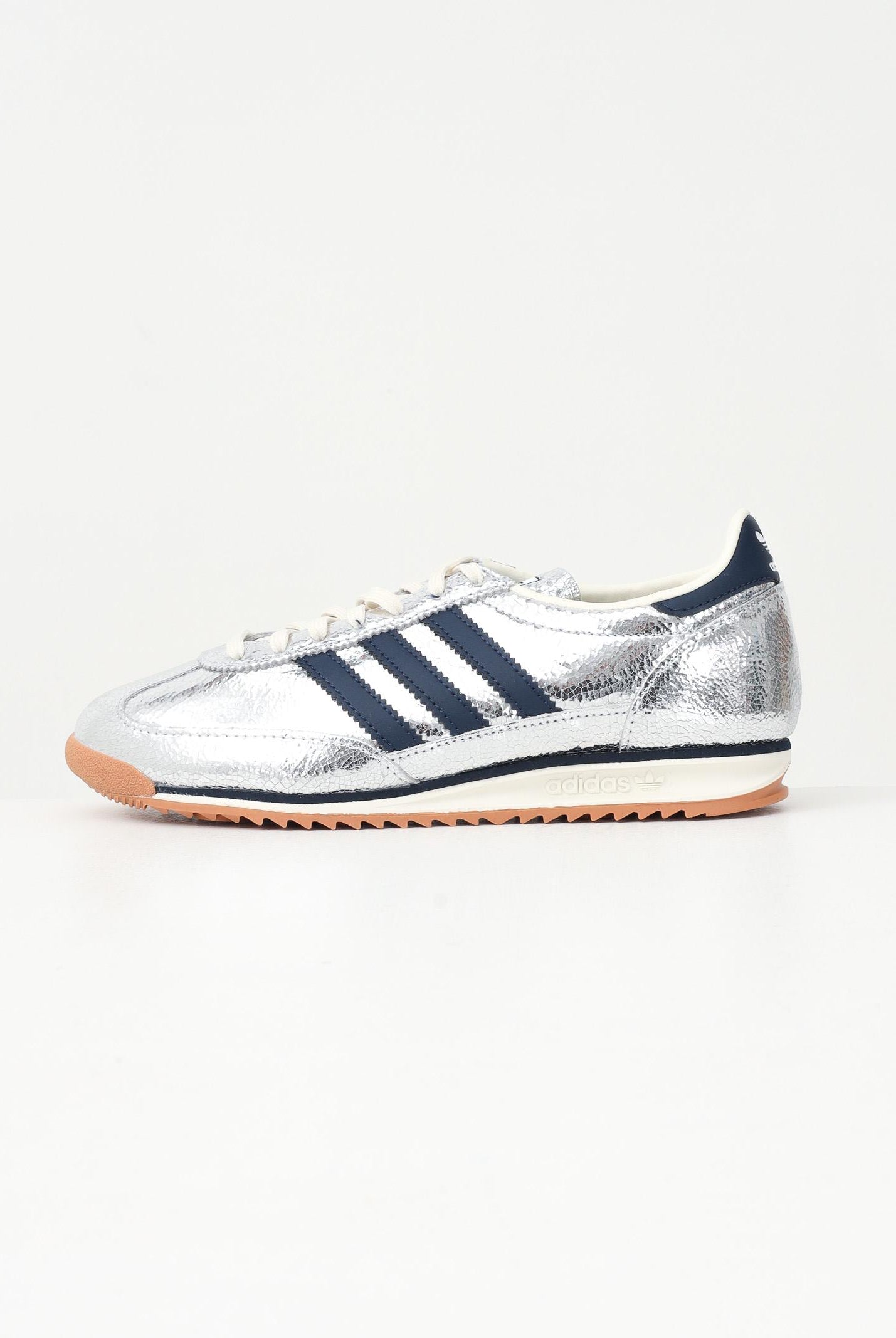 ADIDAS ORIGINALS Sneakers SL 72 OG argento e blu da donna JH8654 . ADIDAS ORIGINALS