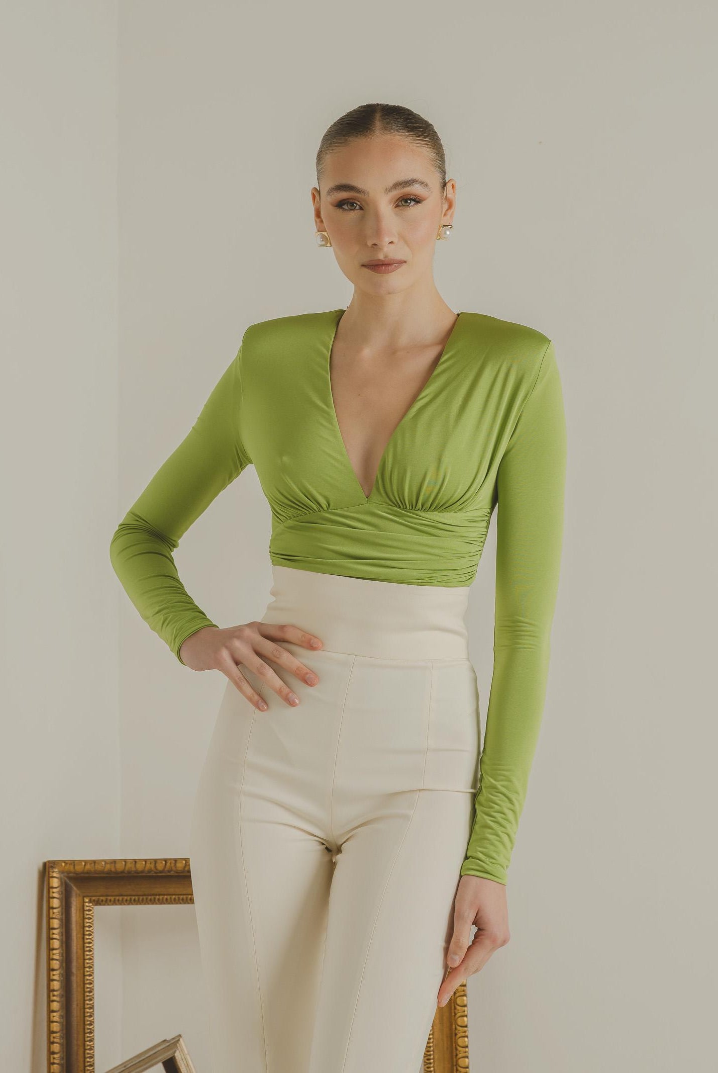 SANTAS Body DÈSIR verde da donna PV2611 VE SANTAS