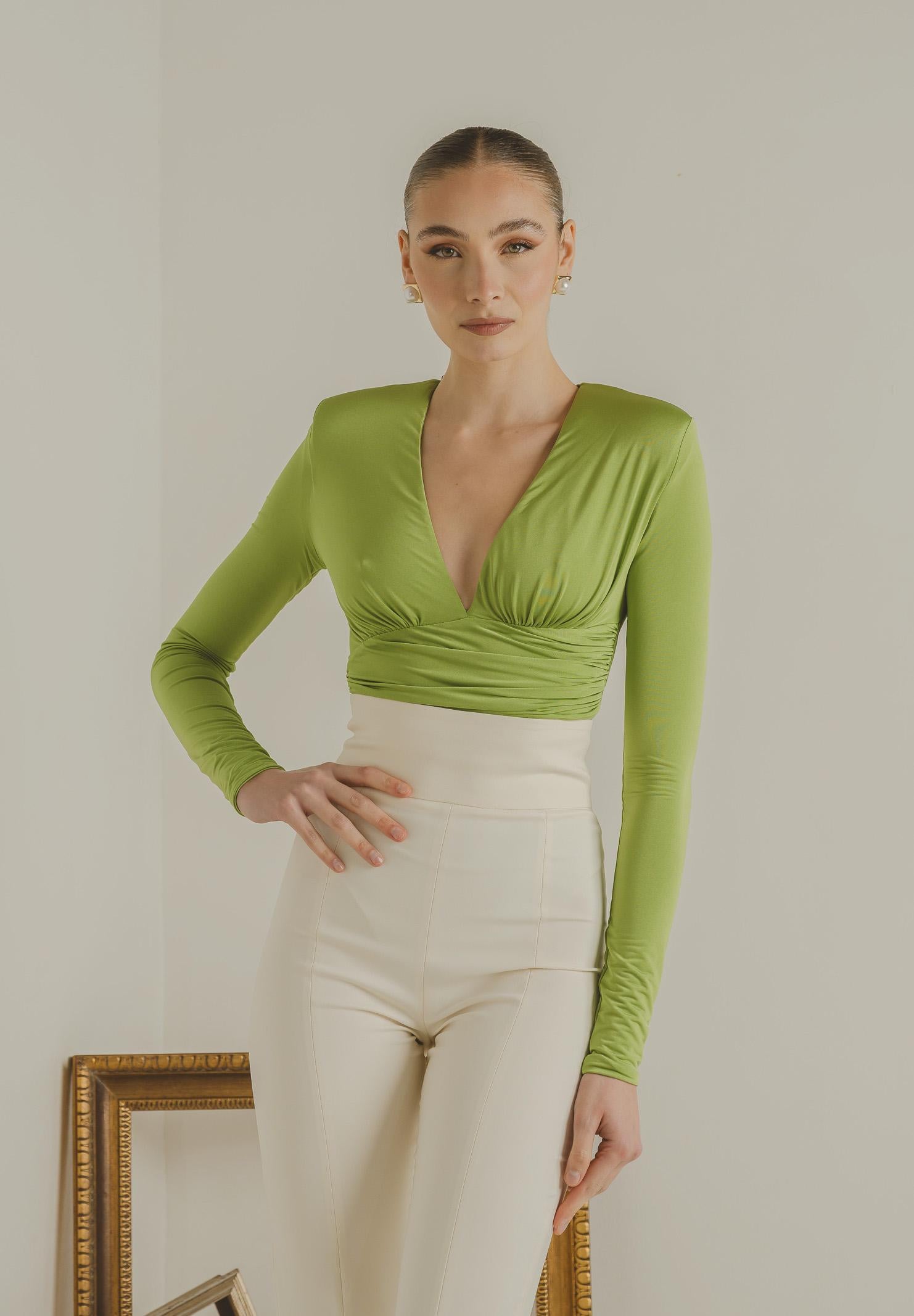 SANTAS Body DÈSIR verde da donna PV2611 VE SANTAS