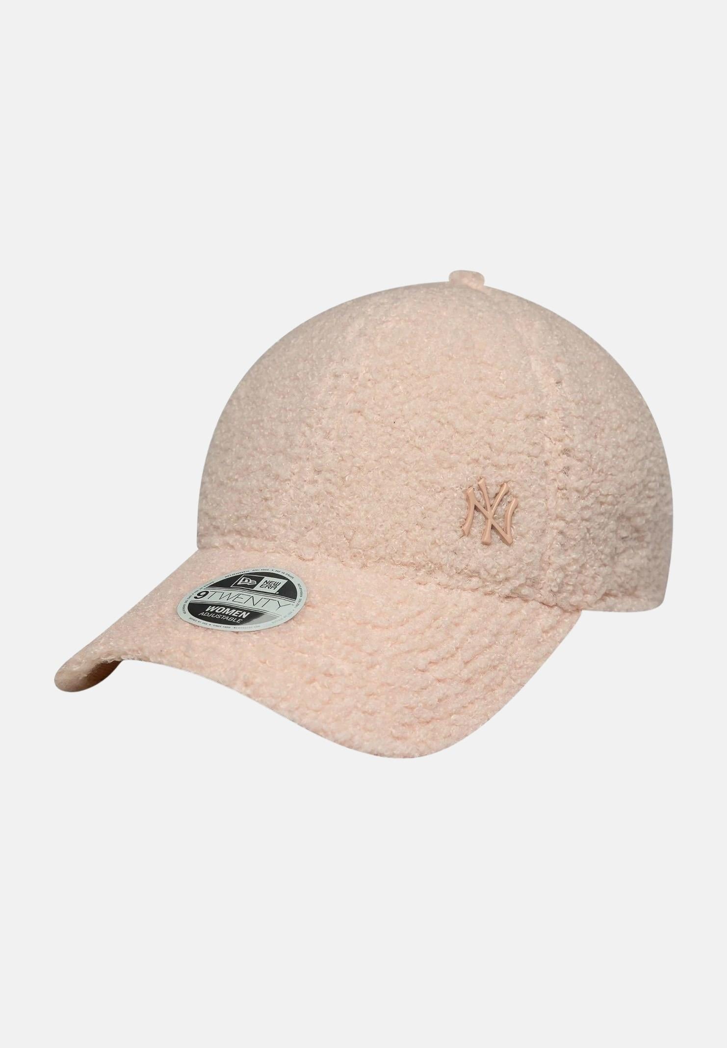 NEW ERA Cappello con visiera 9FORTY New York Yankees MLB Borg rosa da donna 60691314 NEW ERA