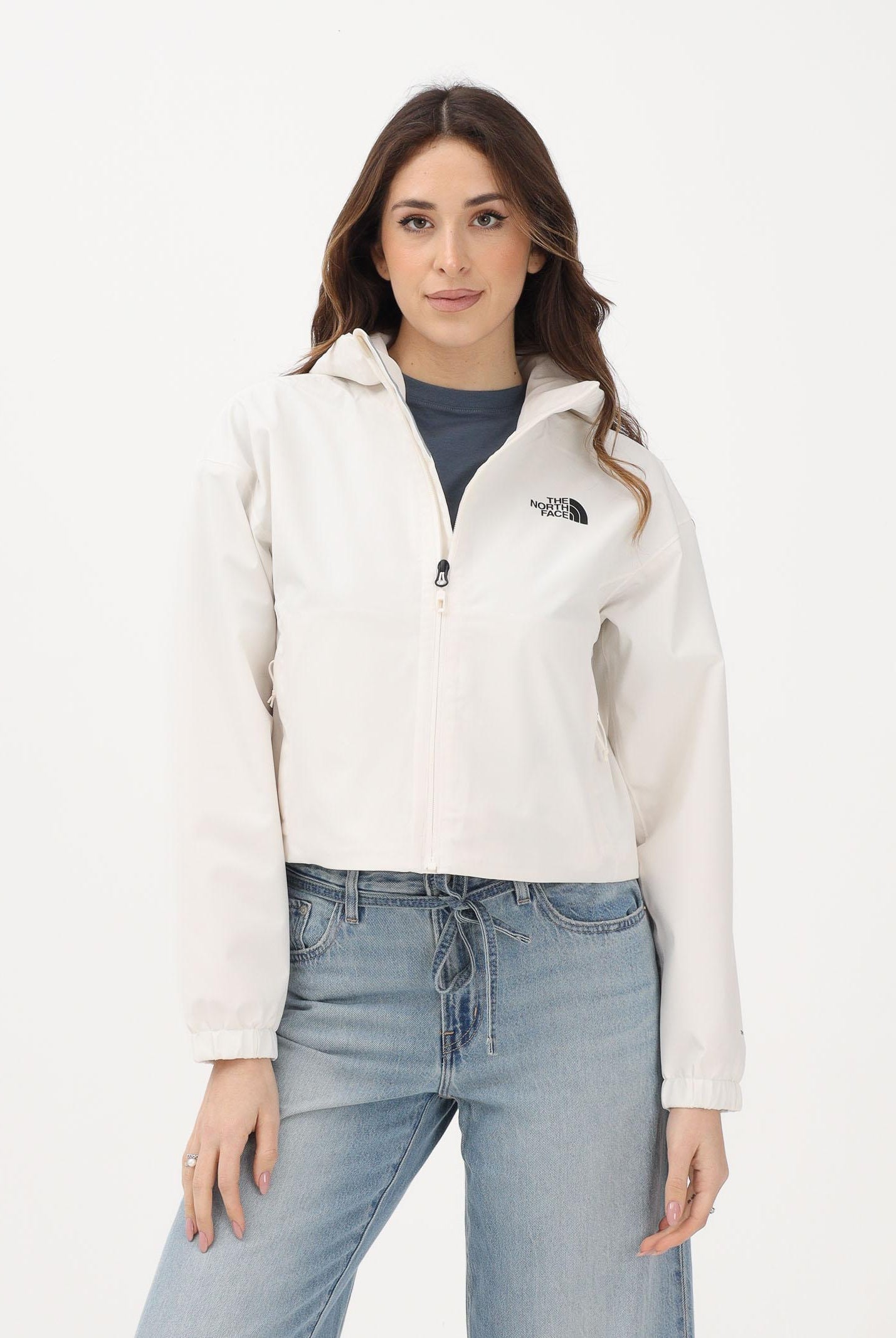 THE NORTH FACE Giacca a vento Quest DryVent™ panna da donna NF0A8G13QLI1 . THE NORTH FACE