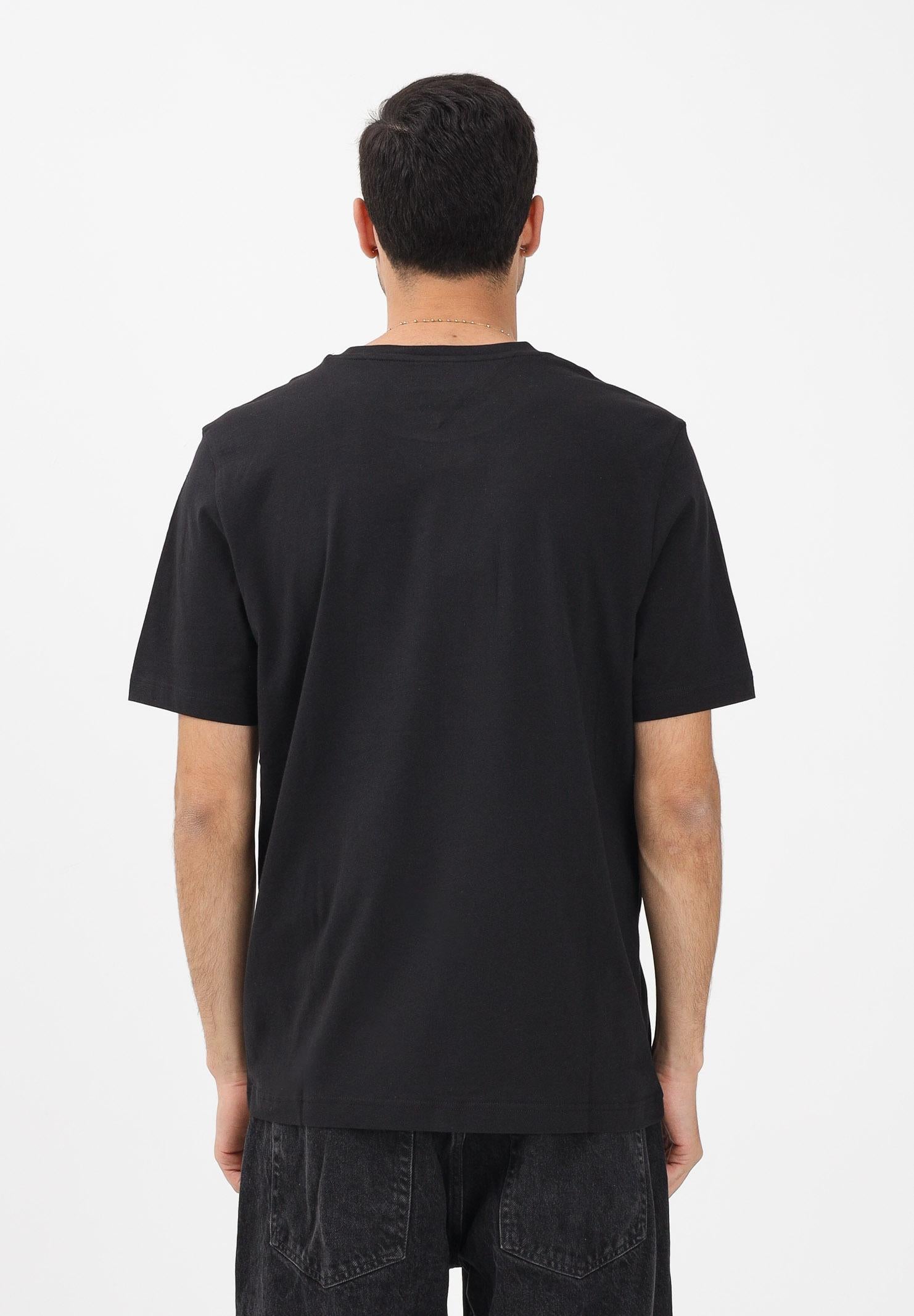 TOMMY HILFIGER T-shirt a manica corta nera da uomo con stampa MW0MW41455 BDS TOMMY HILFIGER