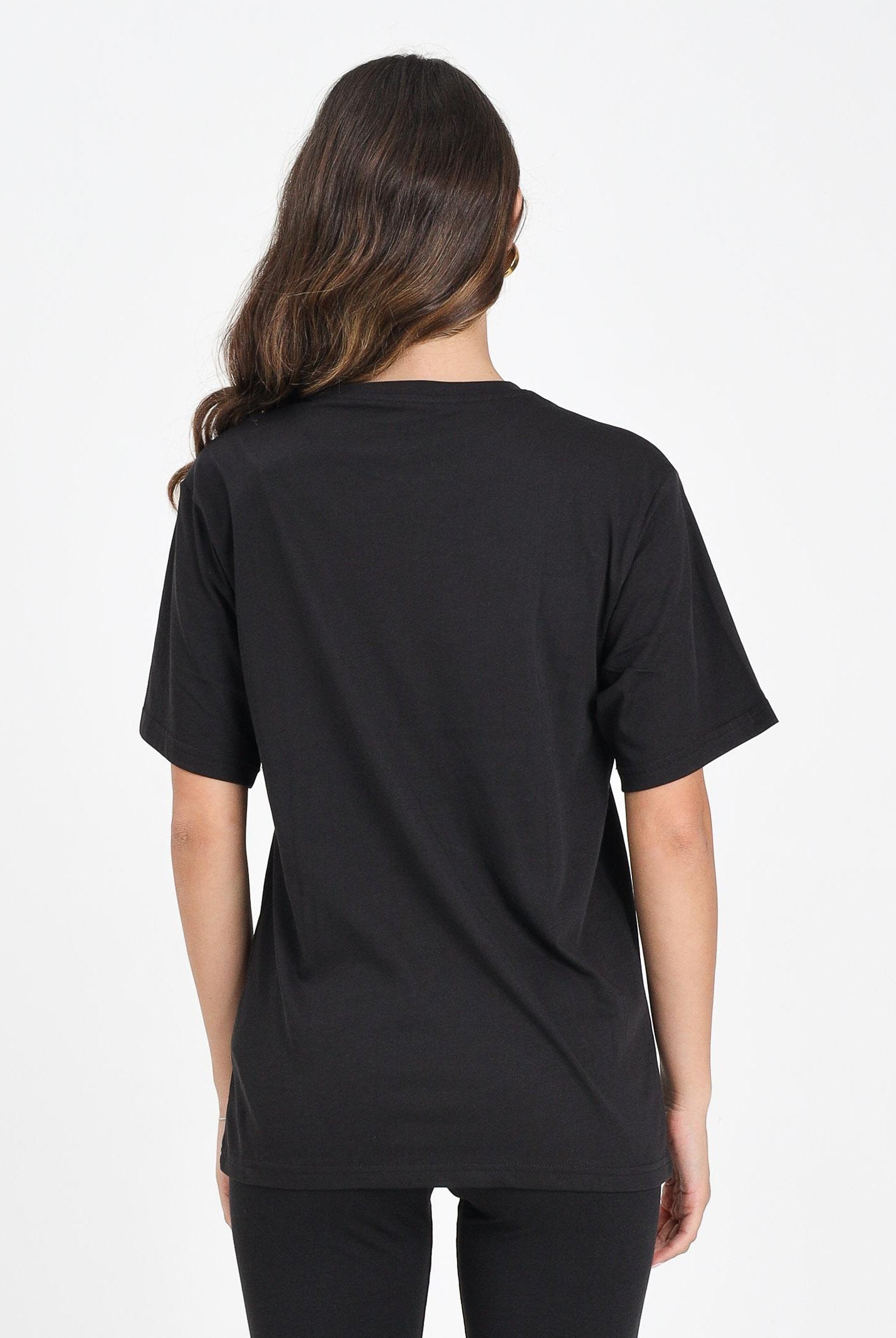 PUMA T-shirt a manica corta ESS Relaxed nera da donna 684971 01 PUMA