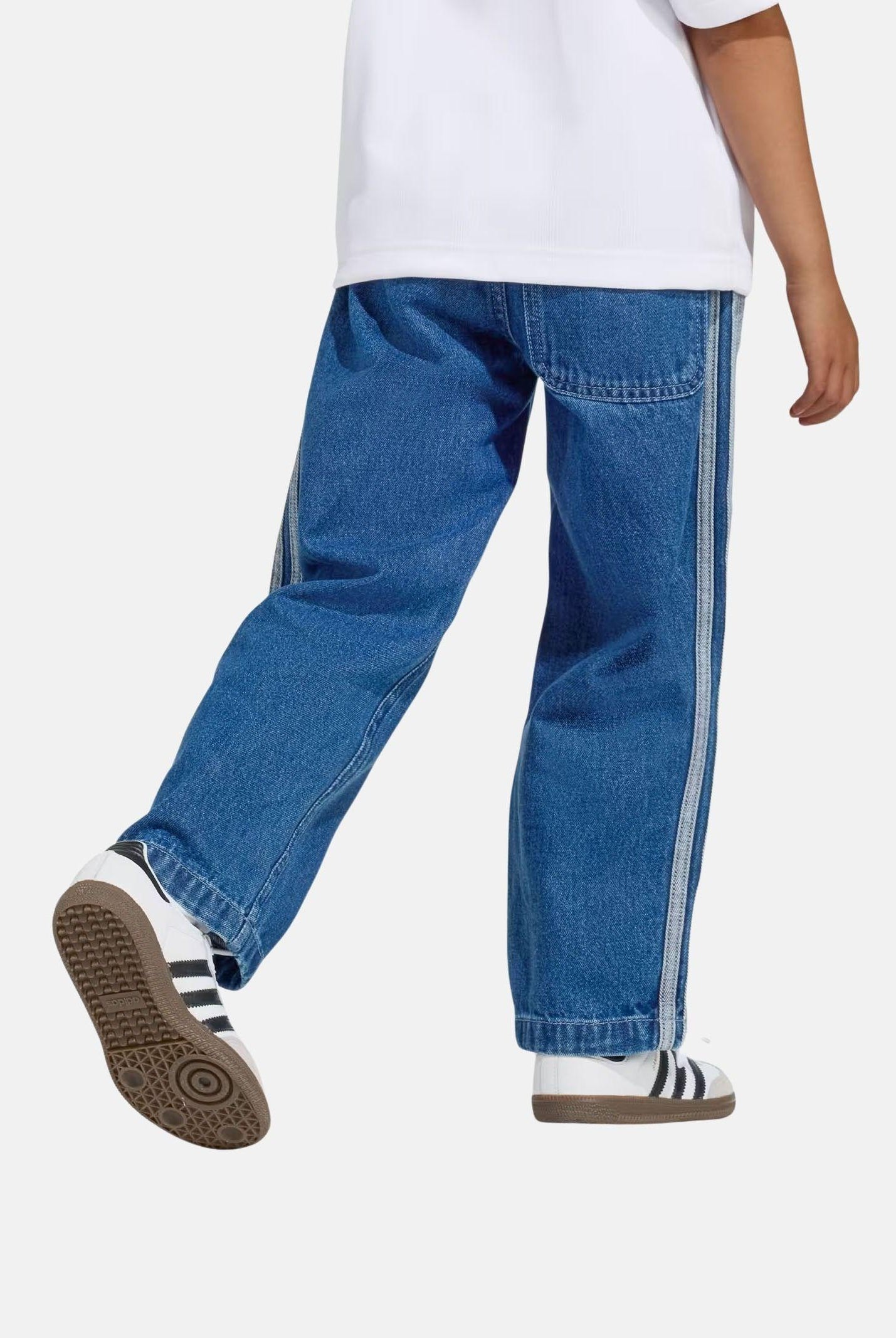 ADIDAS ORIGINALS Jeans FIREBIRD DENIM in denim medio per bambino e bambina KD5813 . ADIDAS ORIGINALS